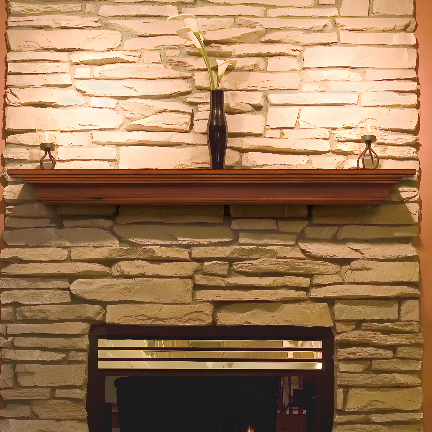 The Homestead Fireplace Mantel Shelf