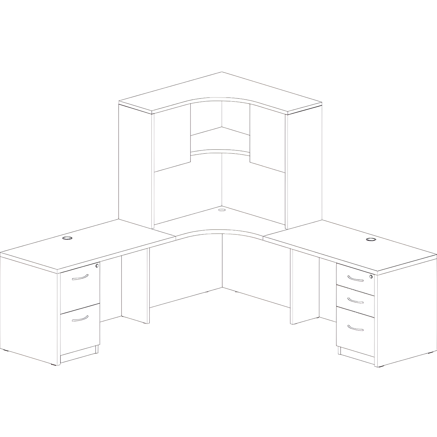 Essentials Series Corner Desk