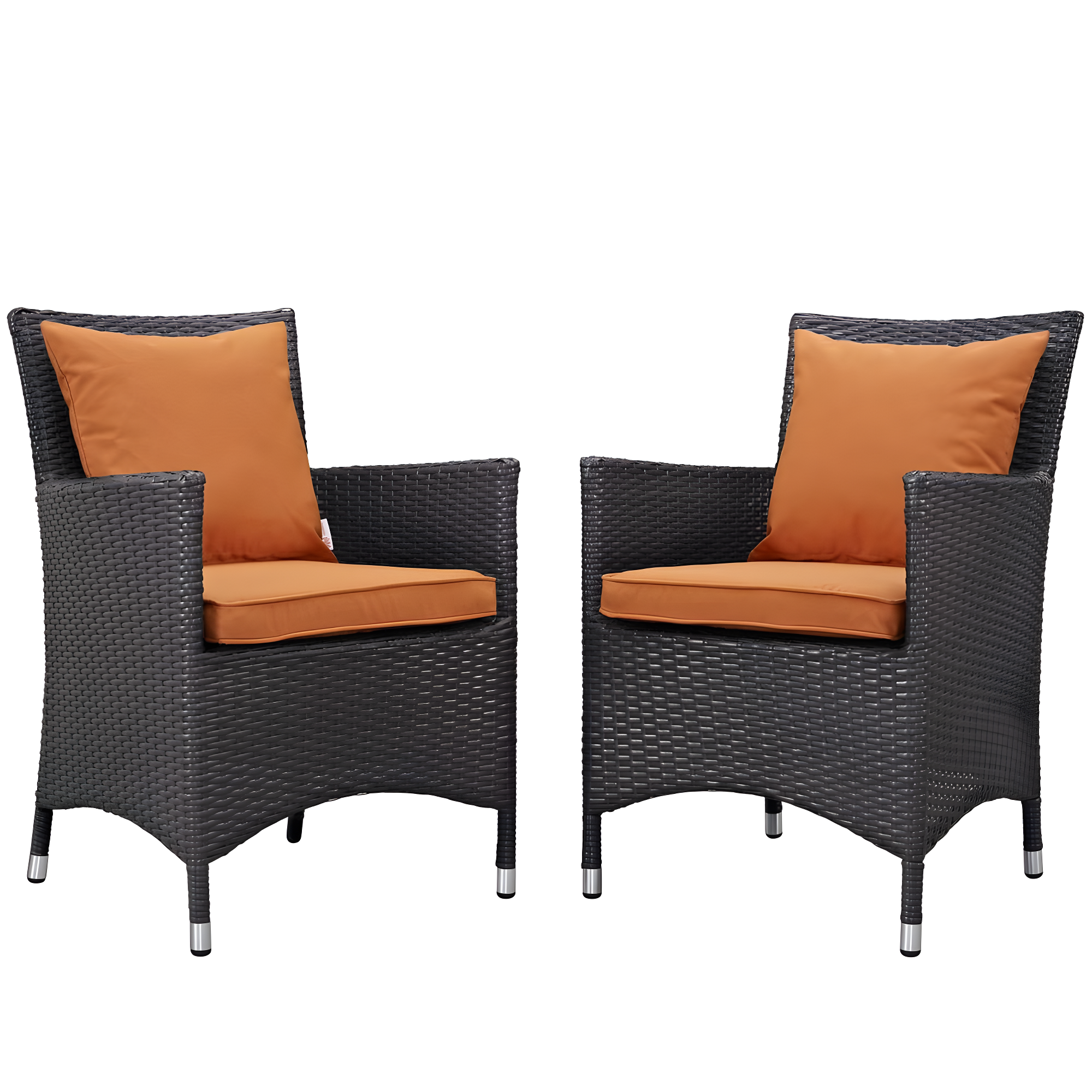 Modway Gather Outdoor Patio Dining Set (Set of 2)