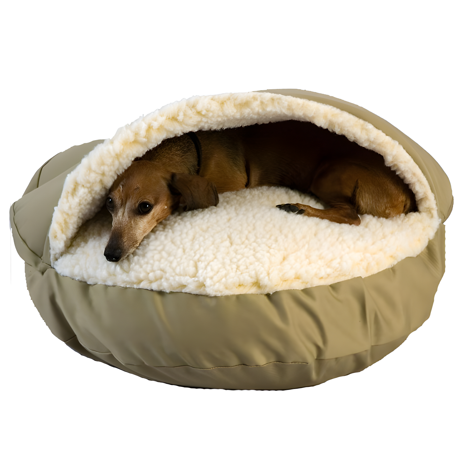 Snoozer Cozy Cave Hooded Dog Bed Poly/Cotton