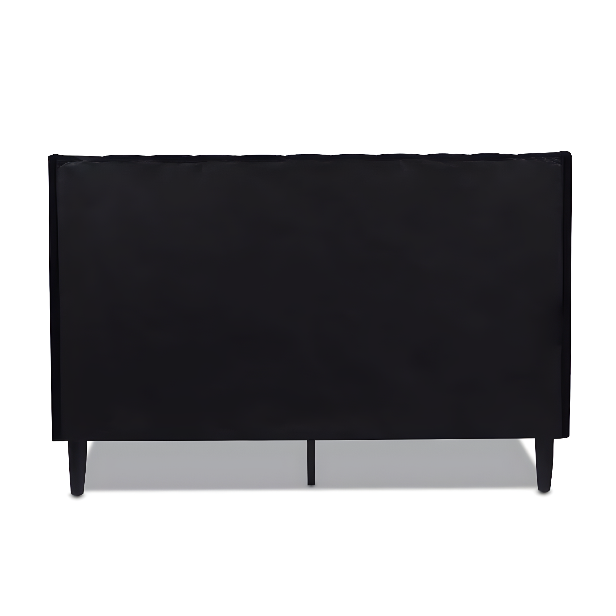 Sandy Wilson Home Aspen Upholstered Platform Bed Queen Anthracite Black