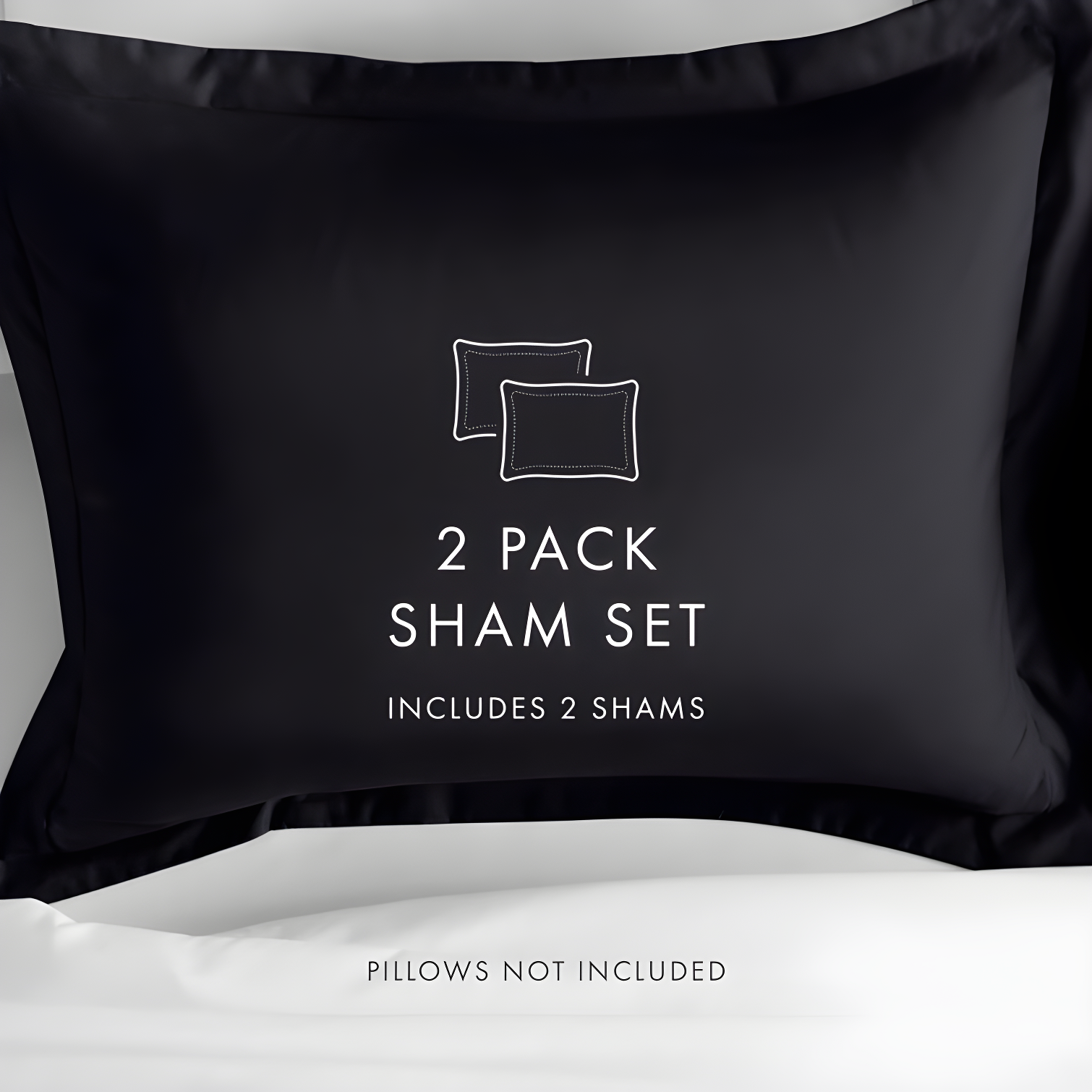 Pillow Shams 2-Pack Microfiber Ultra Soft Bedding (Set of 2)