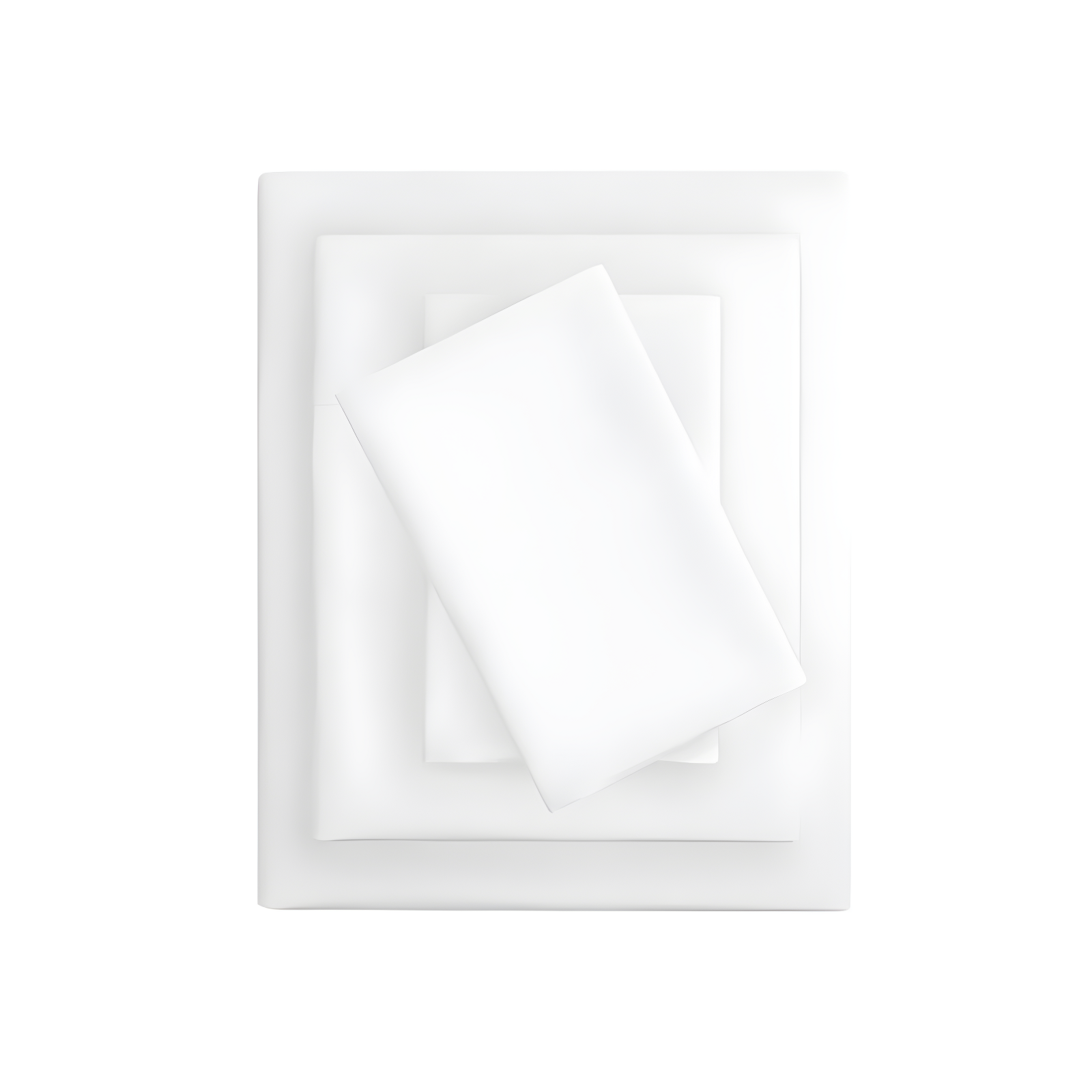 Twin Extra Long Microfiber All Season Soft Touch Sheet Set White