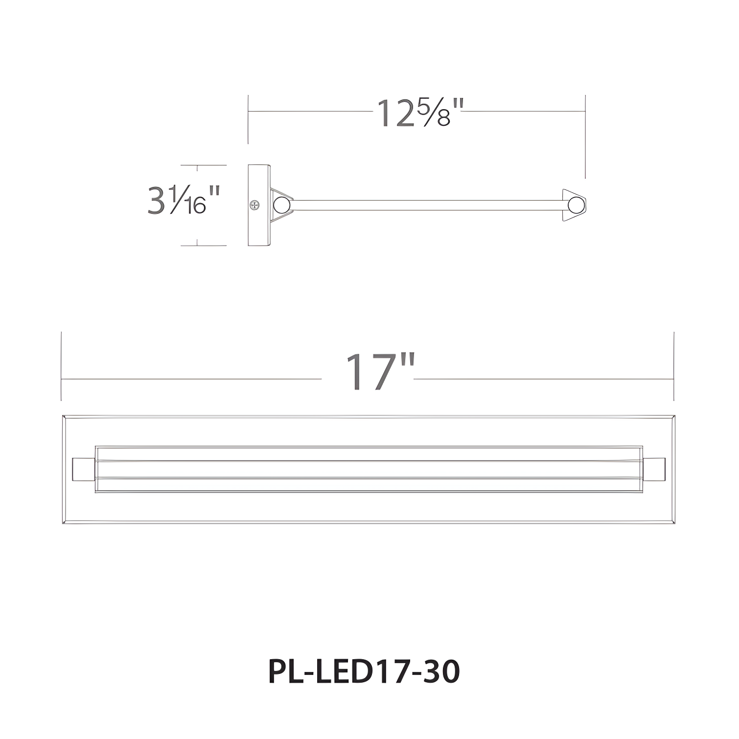 Hudson Dimmable LED Wall Mounted Picture Light