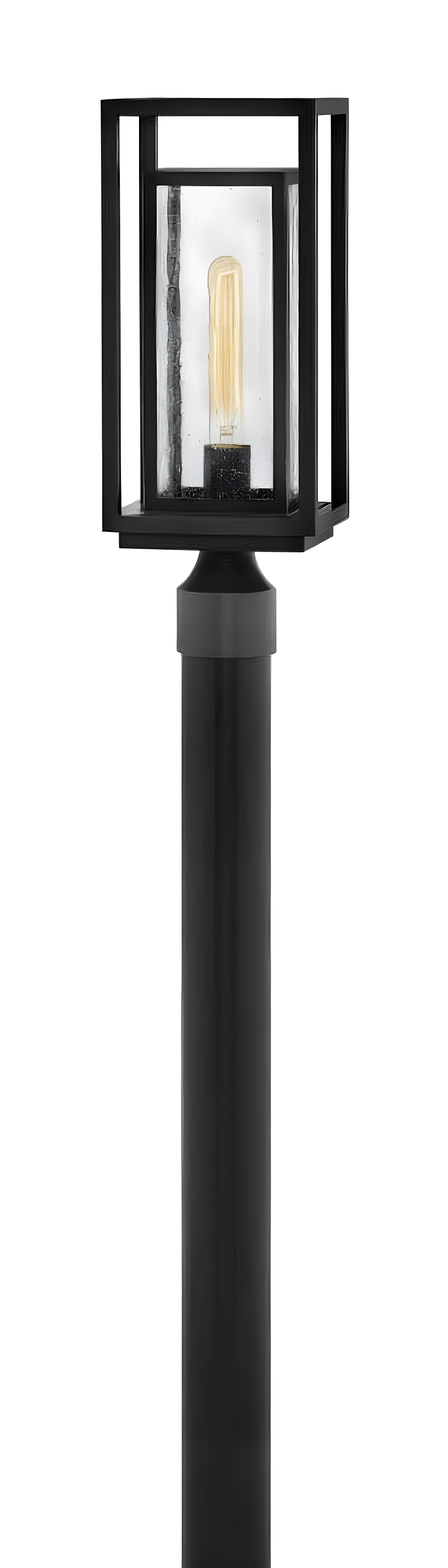 Hinkley Lighting - LED Post Top or Pier Mount Lantern - Republic - 1 Light