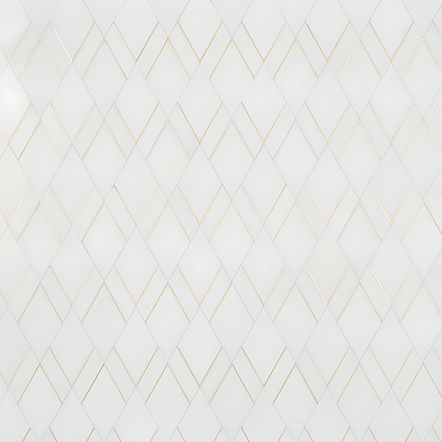 Mehko 11.81 in. x 14.96 in. Polished Marble and Brass Wall Tile