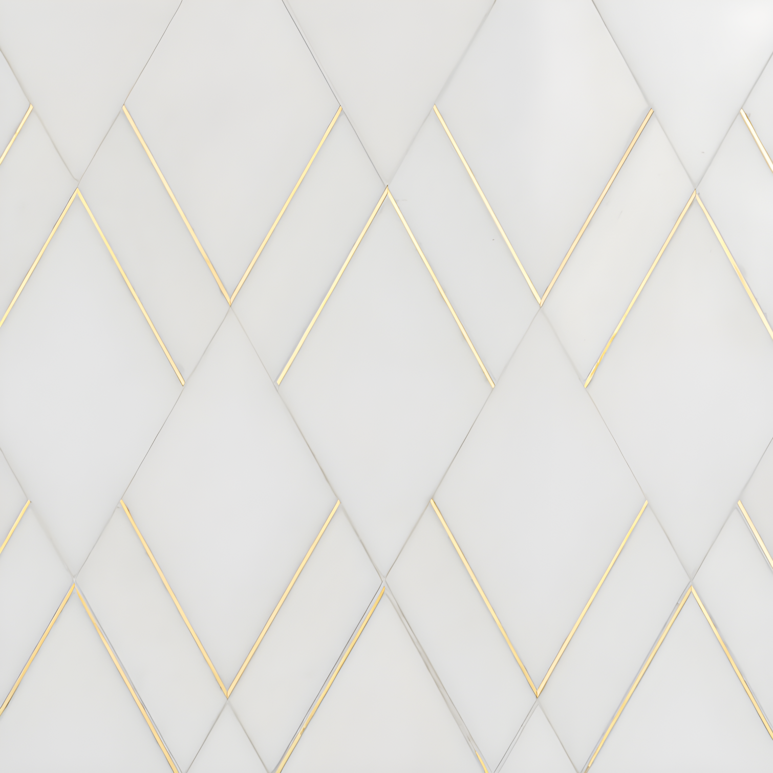 Mehko 11.81 in. x 14.96 in. Polished Marble and Brass Wall Tile