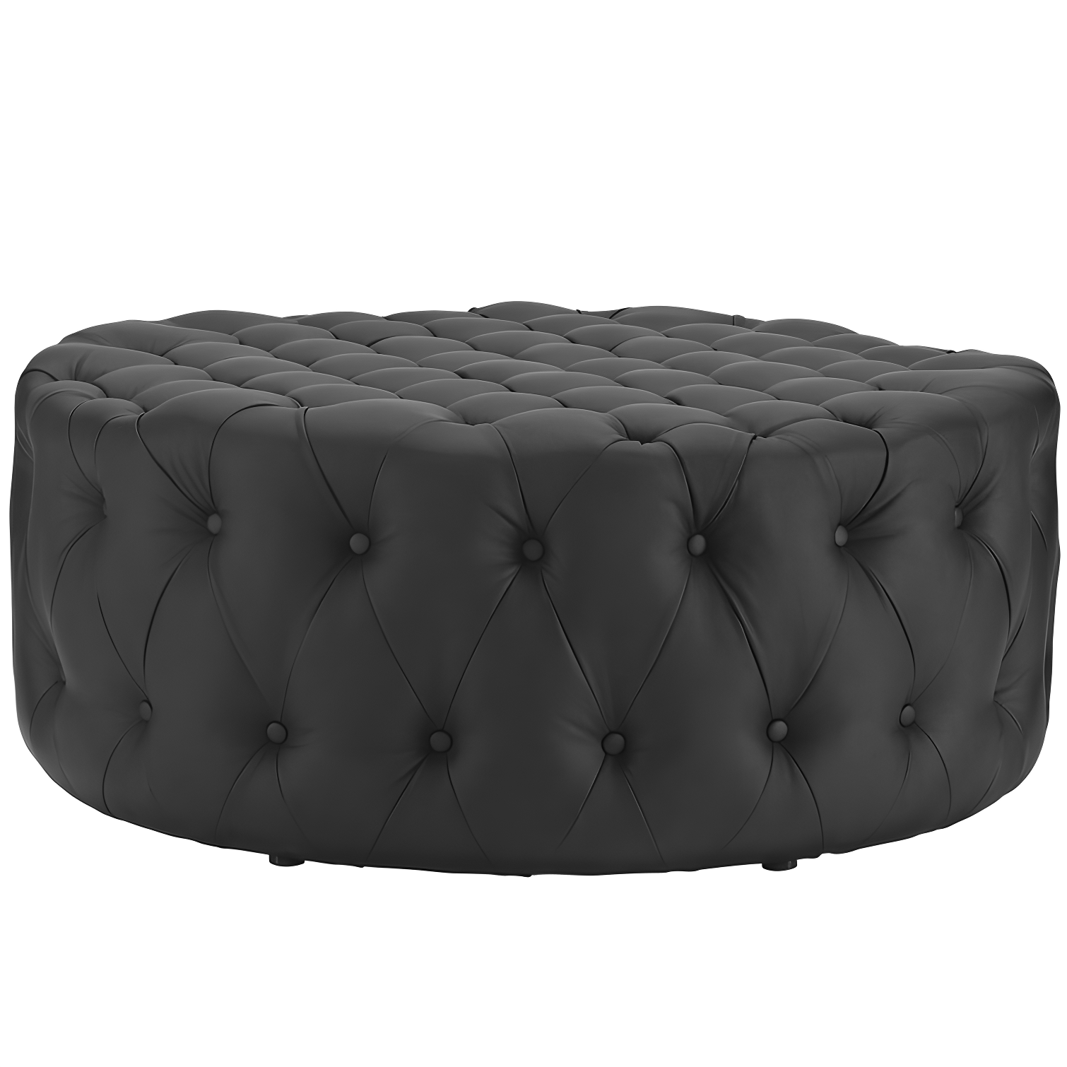 Modway Copper Grove Harrison Blue Amour Fabric Ottoman
