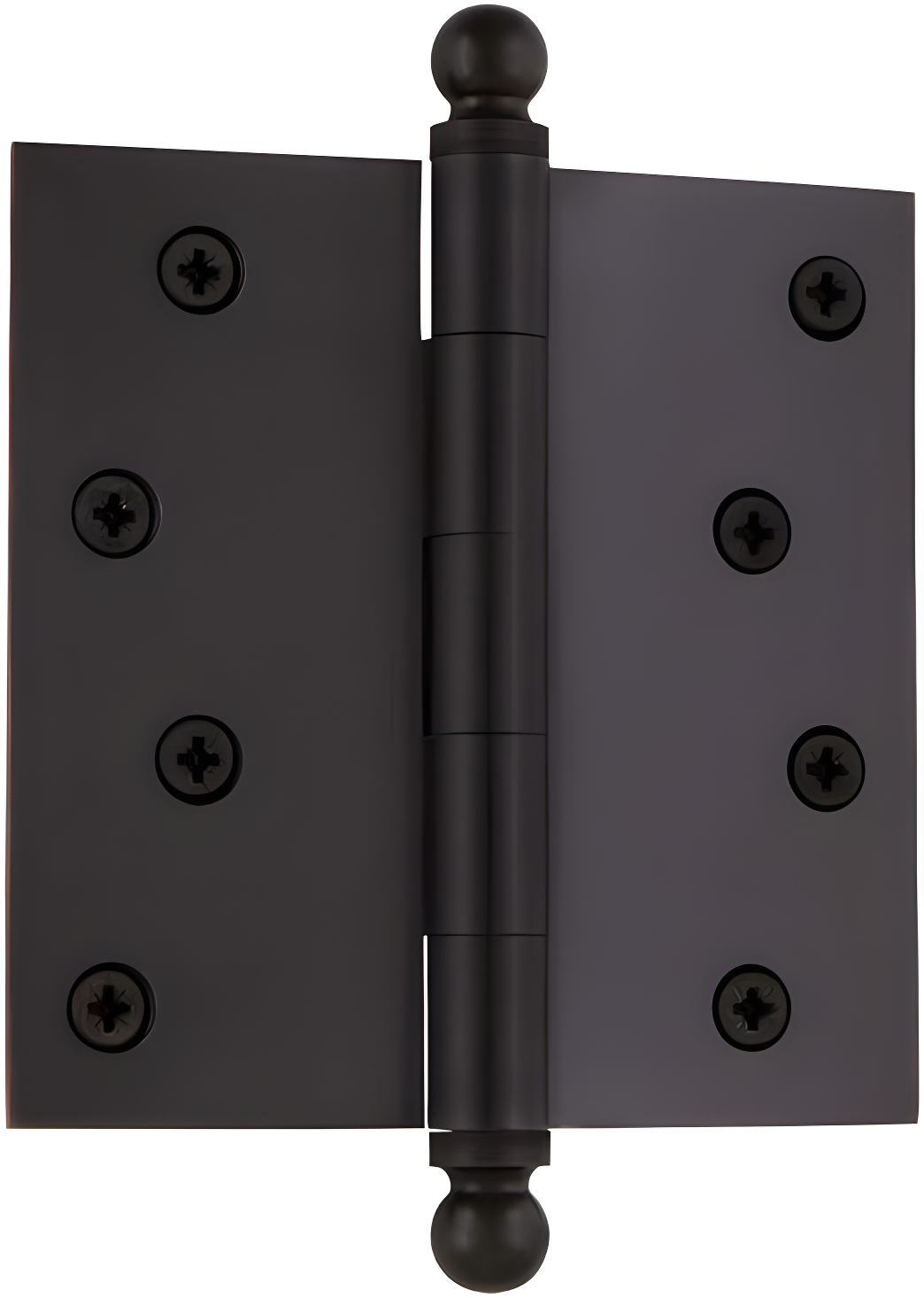 Nostalgic Warehouse 4" x 4" Ball Tip Residential Hinge with Square Corners