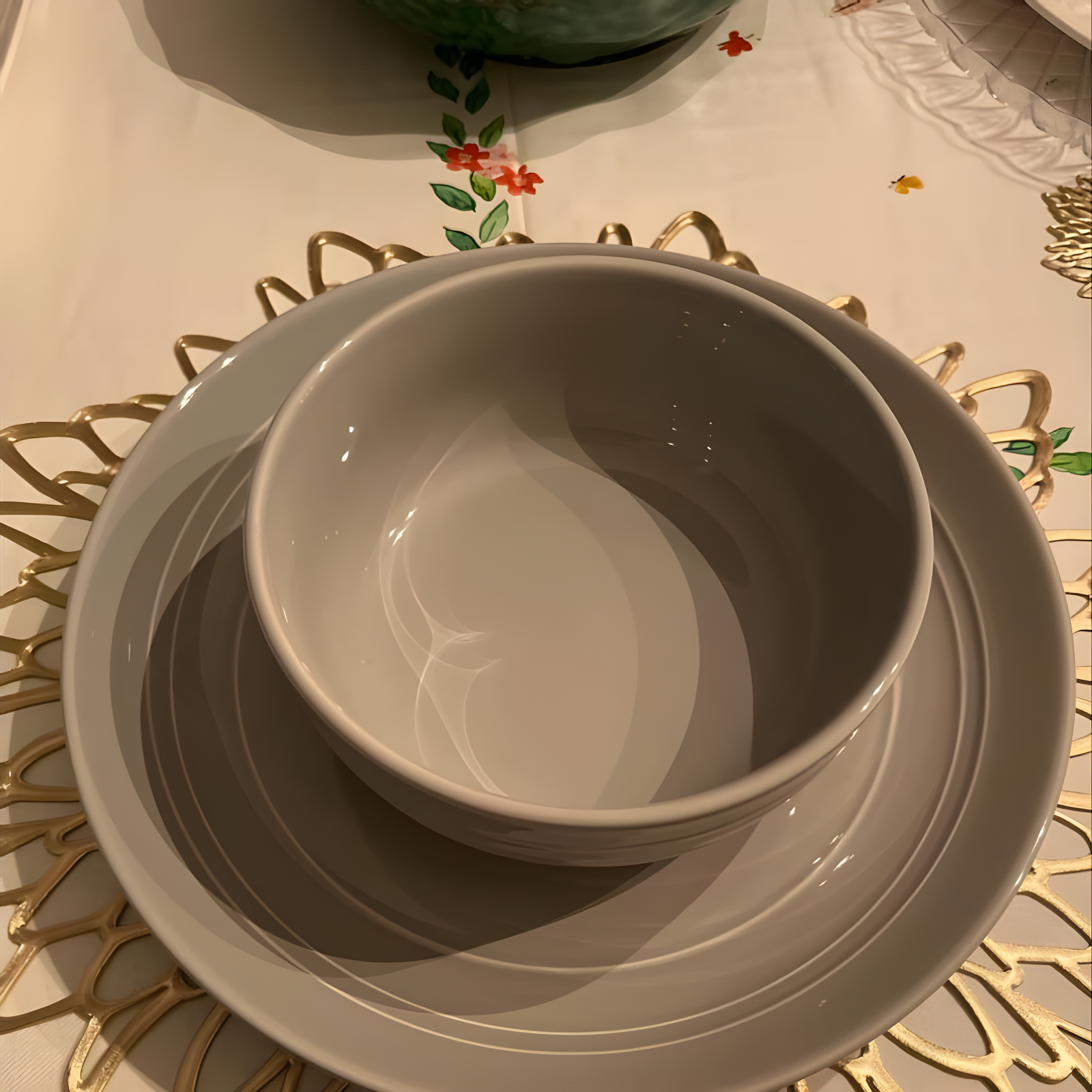 10" Stoneware Westfield Dinner Plate White - Threshold™