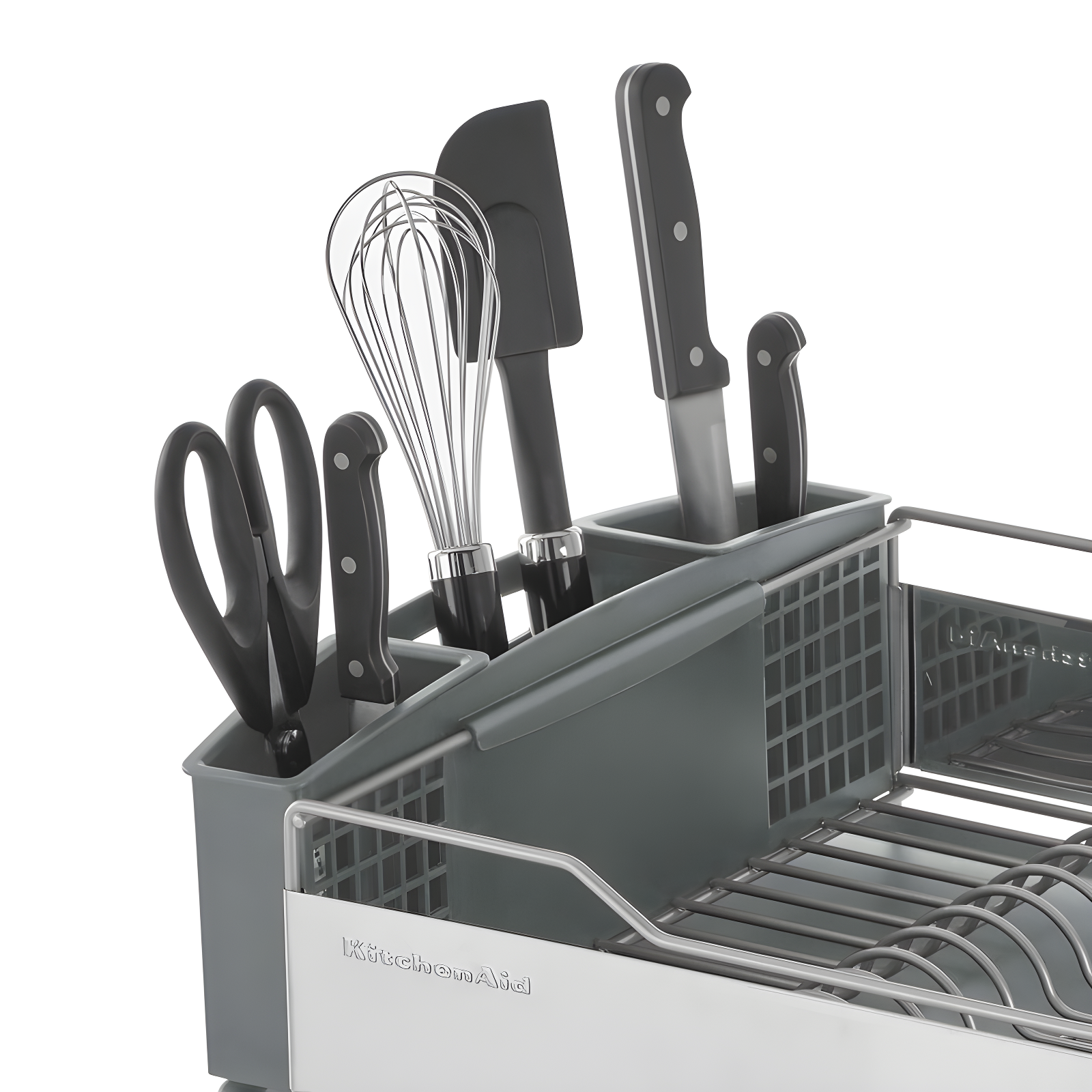 KitchenAid® KitchenAid® Full Size Dish Rack, Light Grey