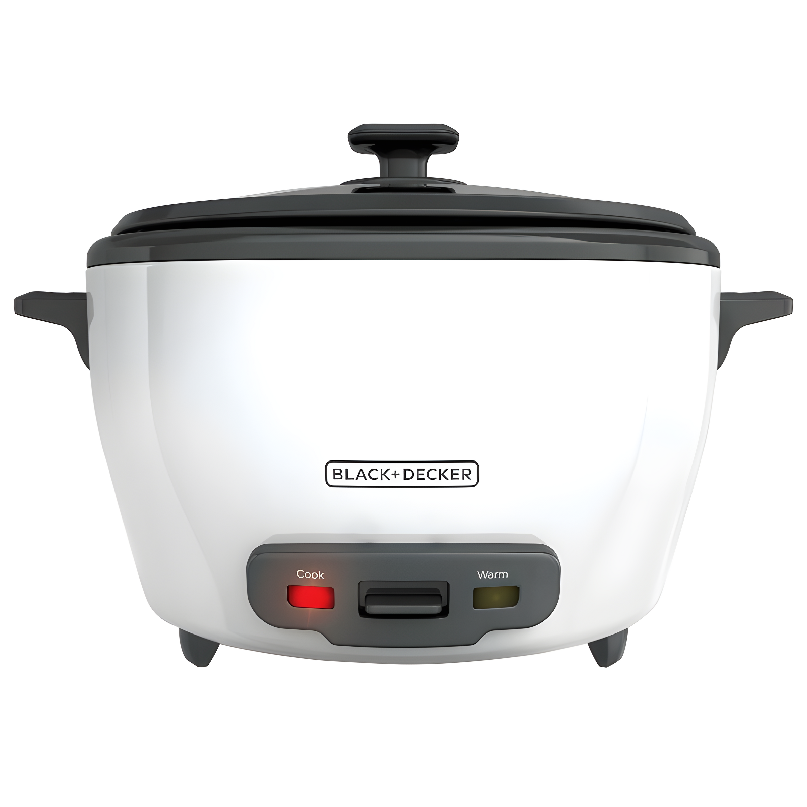 BLACK+DECKER BLACK+DECKER, Rice Cooker, Uncooked Rice, Steaming Basket, Removable Non-Stick Bowl, One Touch