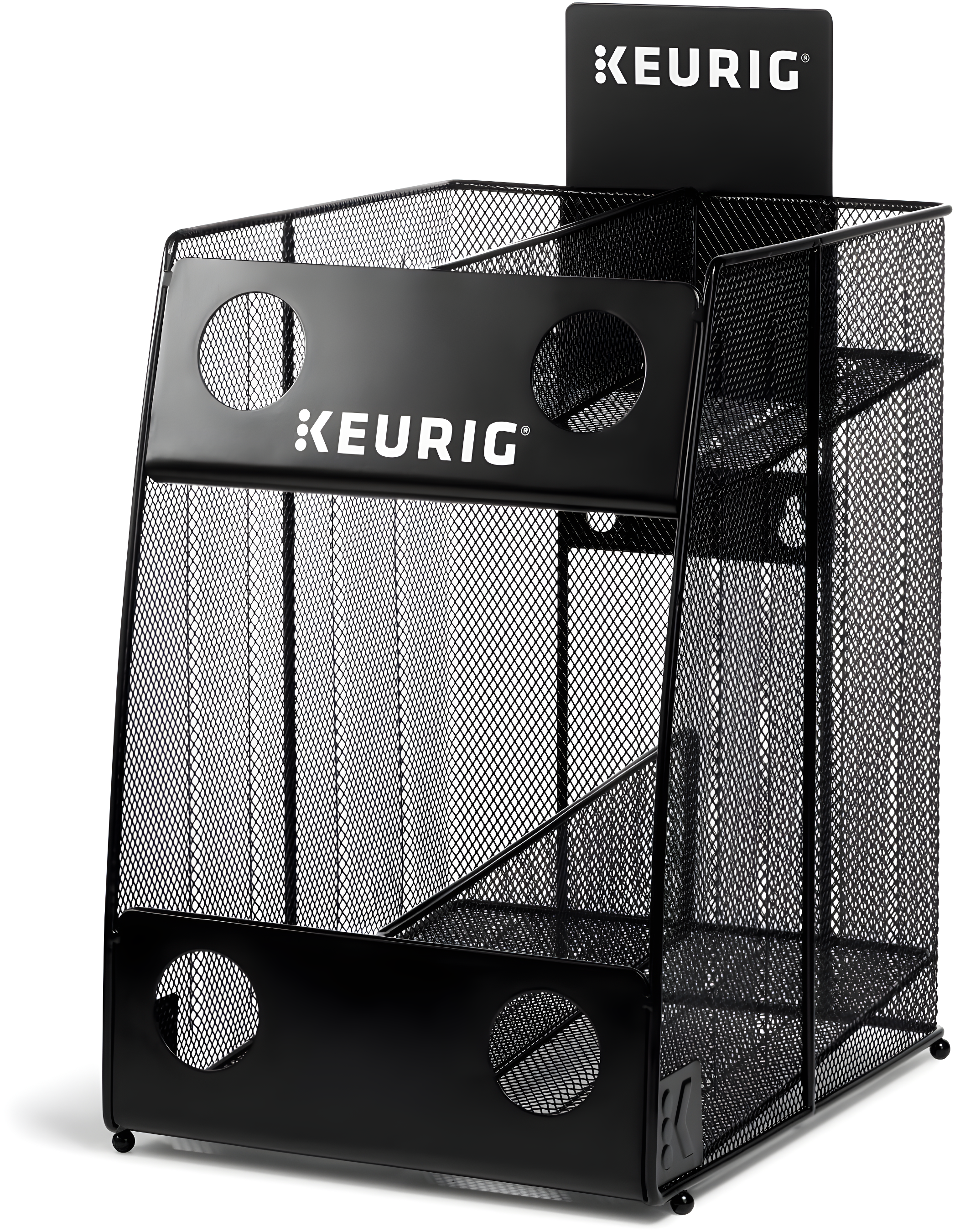 Keurig Mesh K-Cup® Pod 4-Sleeve Storage Rack - Metal - 1 Carton