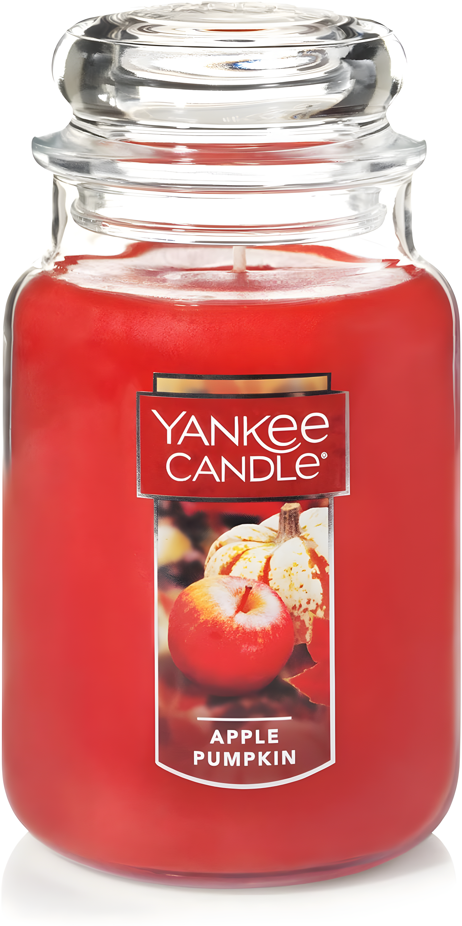 Red Apple Pumpkin Scented Large Jar Candle