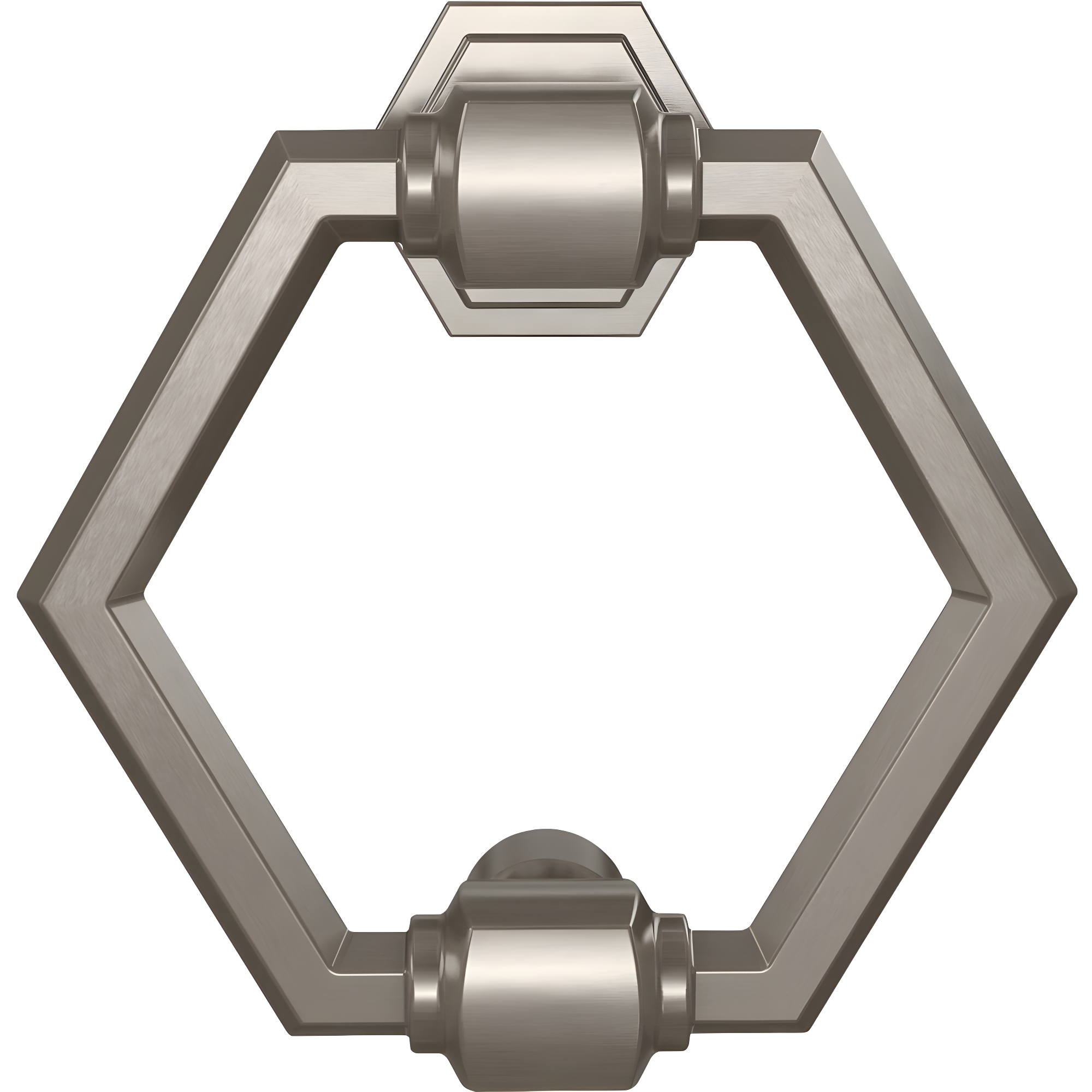 National Hardware - V1918 Powell Door Knocker - Satin Nickel