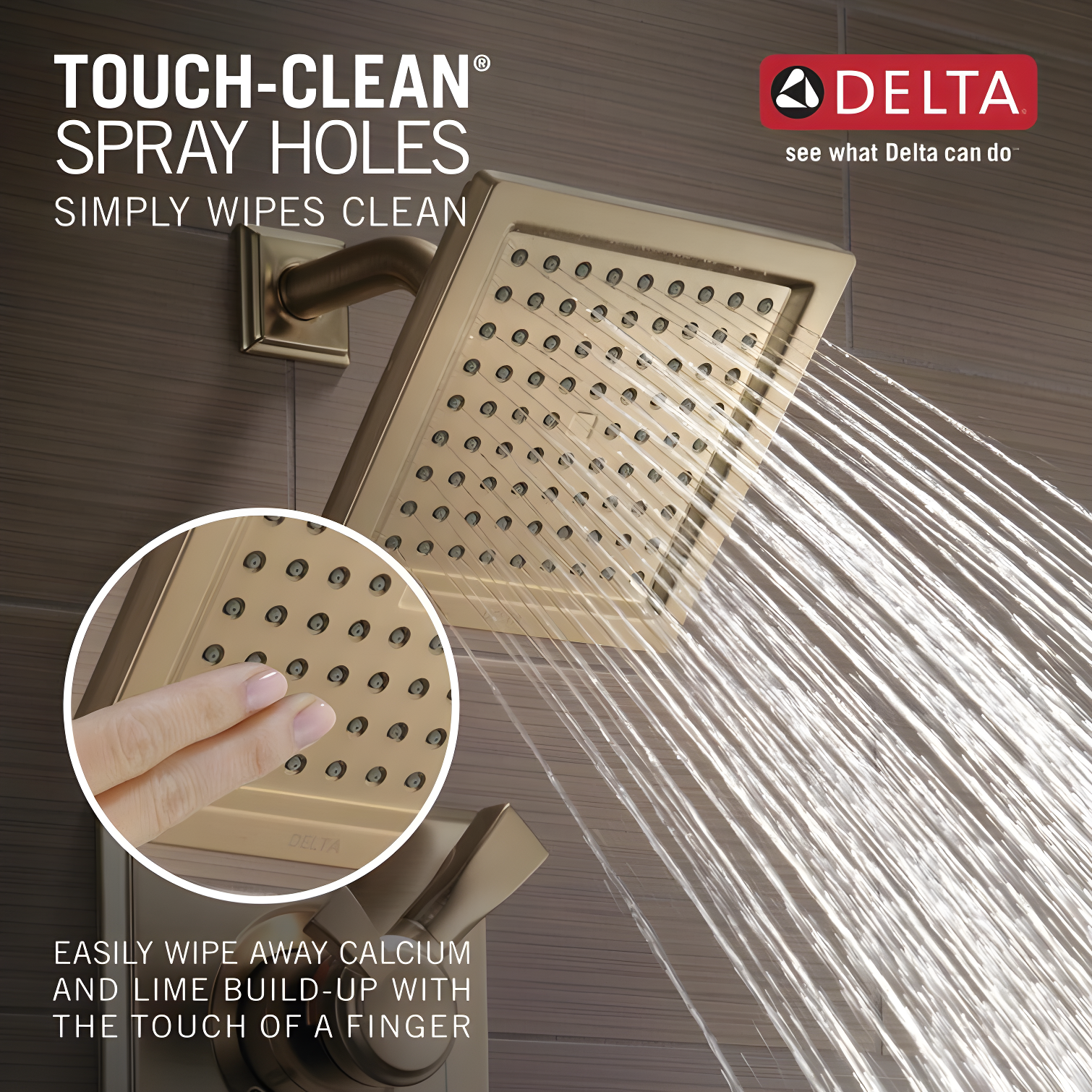 Dryden Tub and Shower Faucet with H2Okinetic Technology