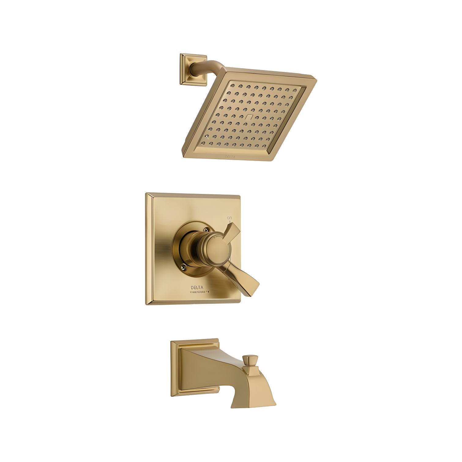 Dryden Tub and Shower Faucet with H2Okinetic Technology
