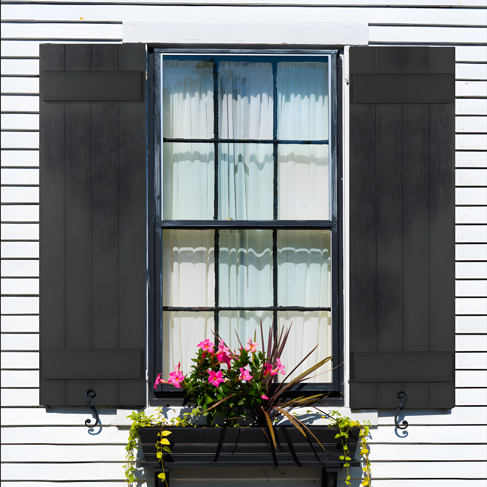 Highwood USA 13.25'' Board & Batten Shutters (Set of 2)