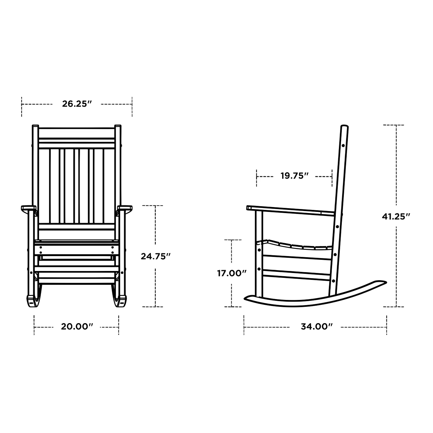 Estate Rocking Chair