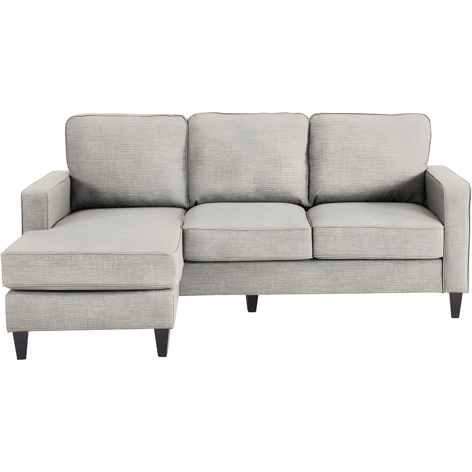 Serta Harmon Upholstered Reversible Sectional Sofa and Chaise