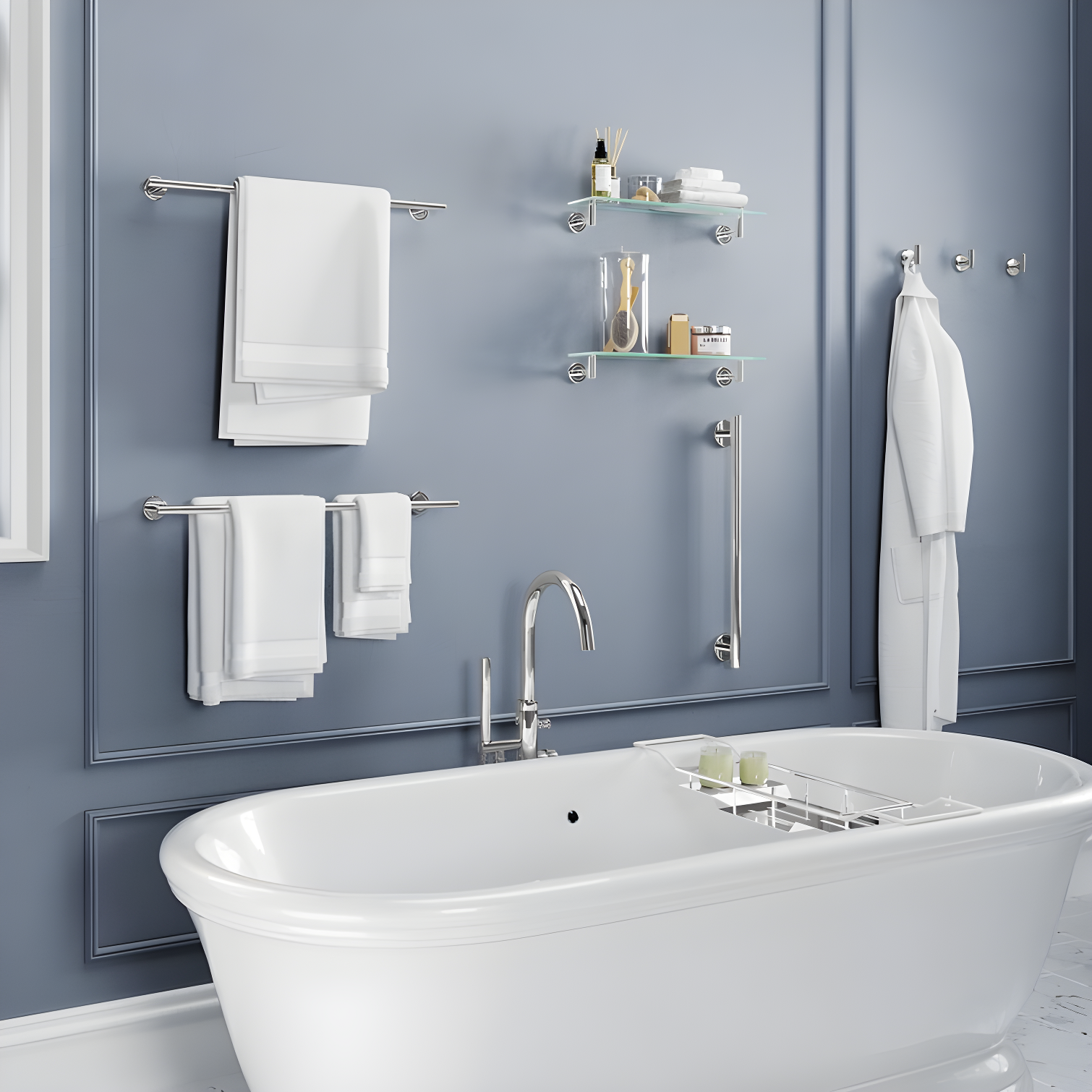 Latitude II Wall Mounted Robe/Towel Hook