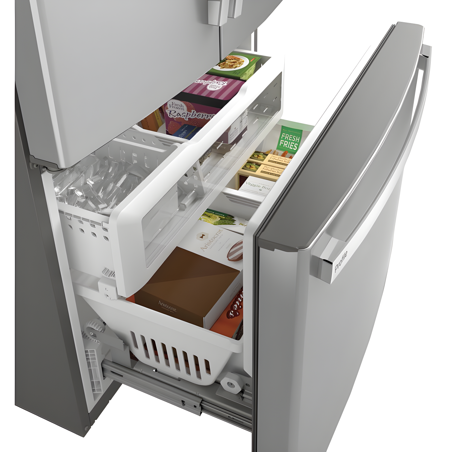 35.75" Counter Depth French Door 23.1 cu. ft. ENERGY STAR Refrigerator