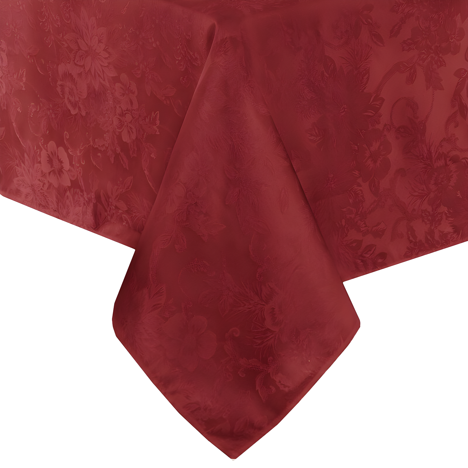 Astoria Grand Tilghman Poinsettia Floral Woven Tablecloth