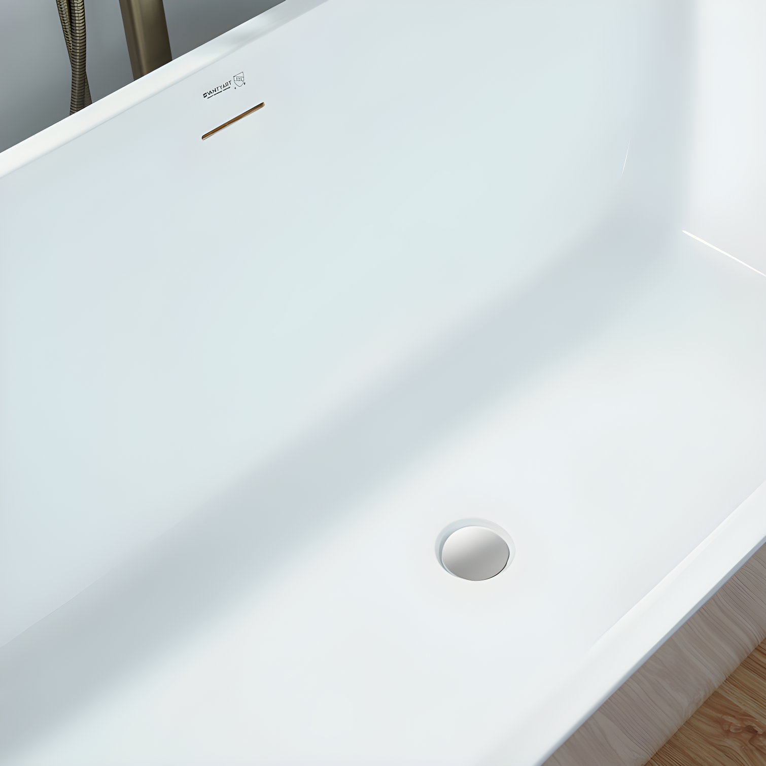 66.9" x 33" Freestanding Soaking Bathtub