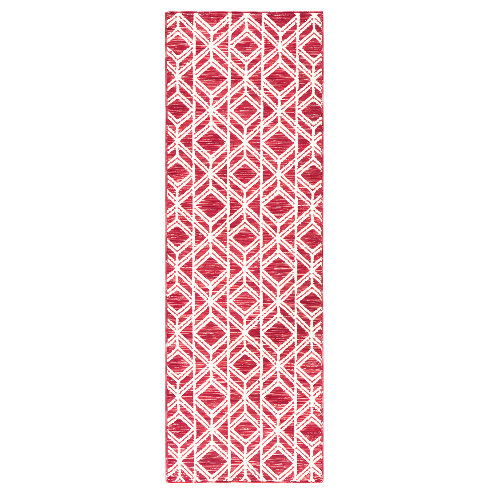 Town & Country Living TOWN & COUNTRY EVERYDAY Walker Modern Diamond Everwash Non-Slip Backing Kitchen Mat