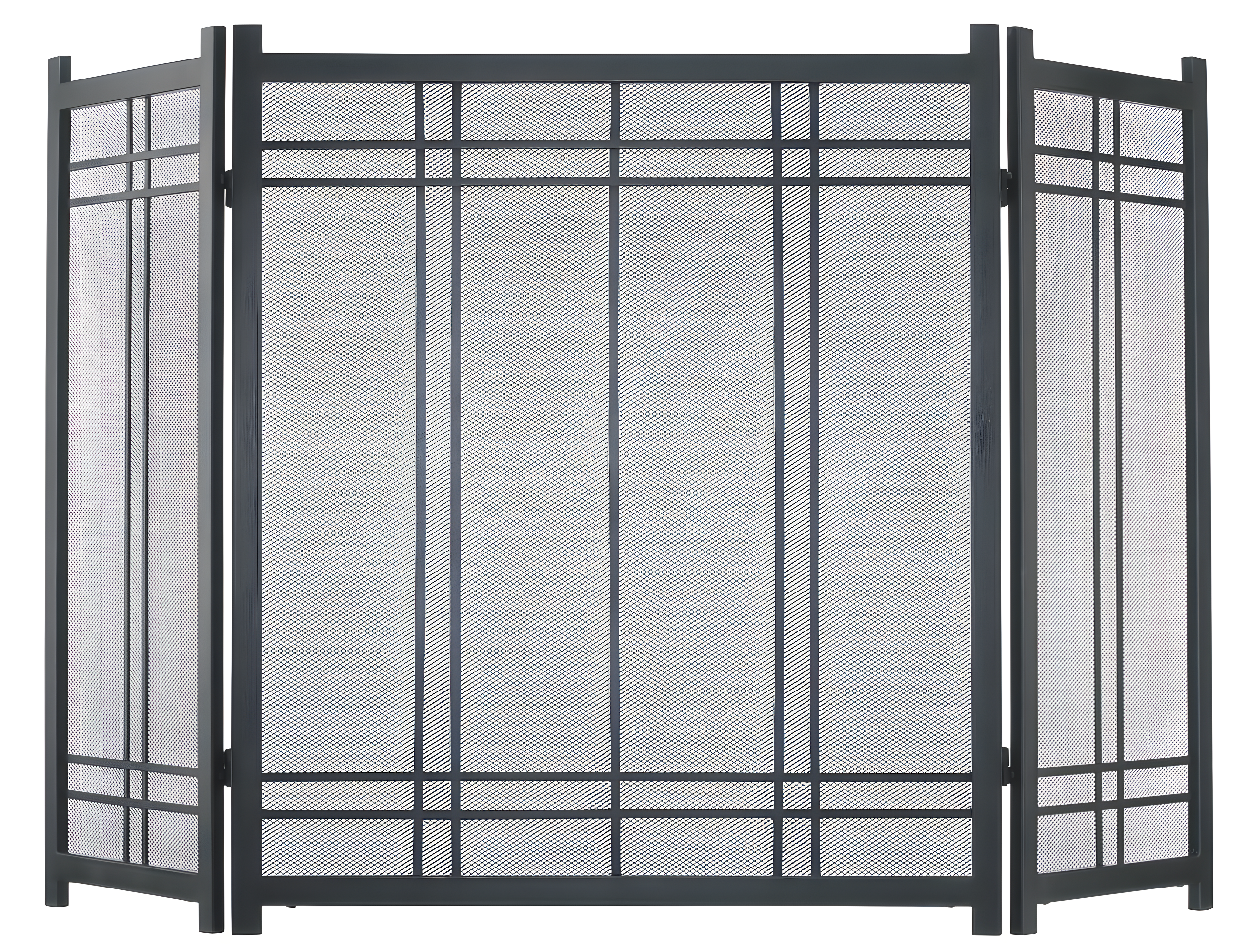 Pleasant Hearth FA016SA Preston Steel Fireplace Screen