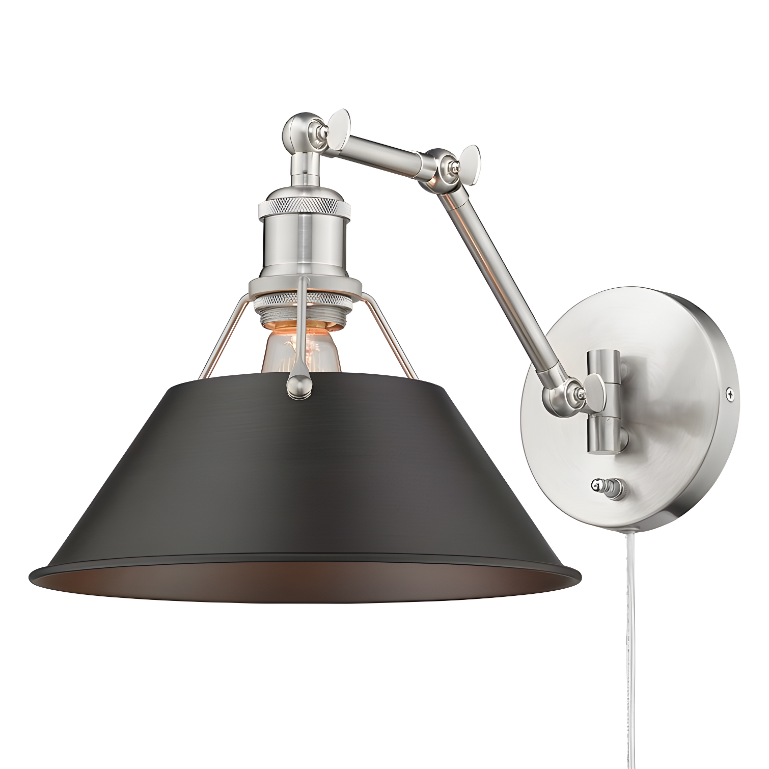 Trent Austin Design® Weatherford Steel Swing Arm Sconce