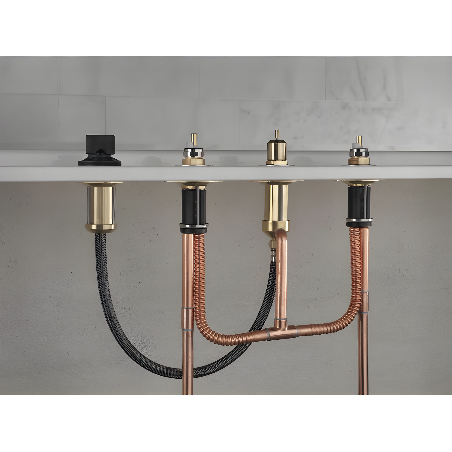 4-Hole Roman Tub Valve