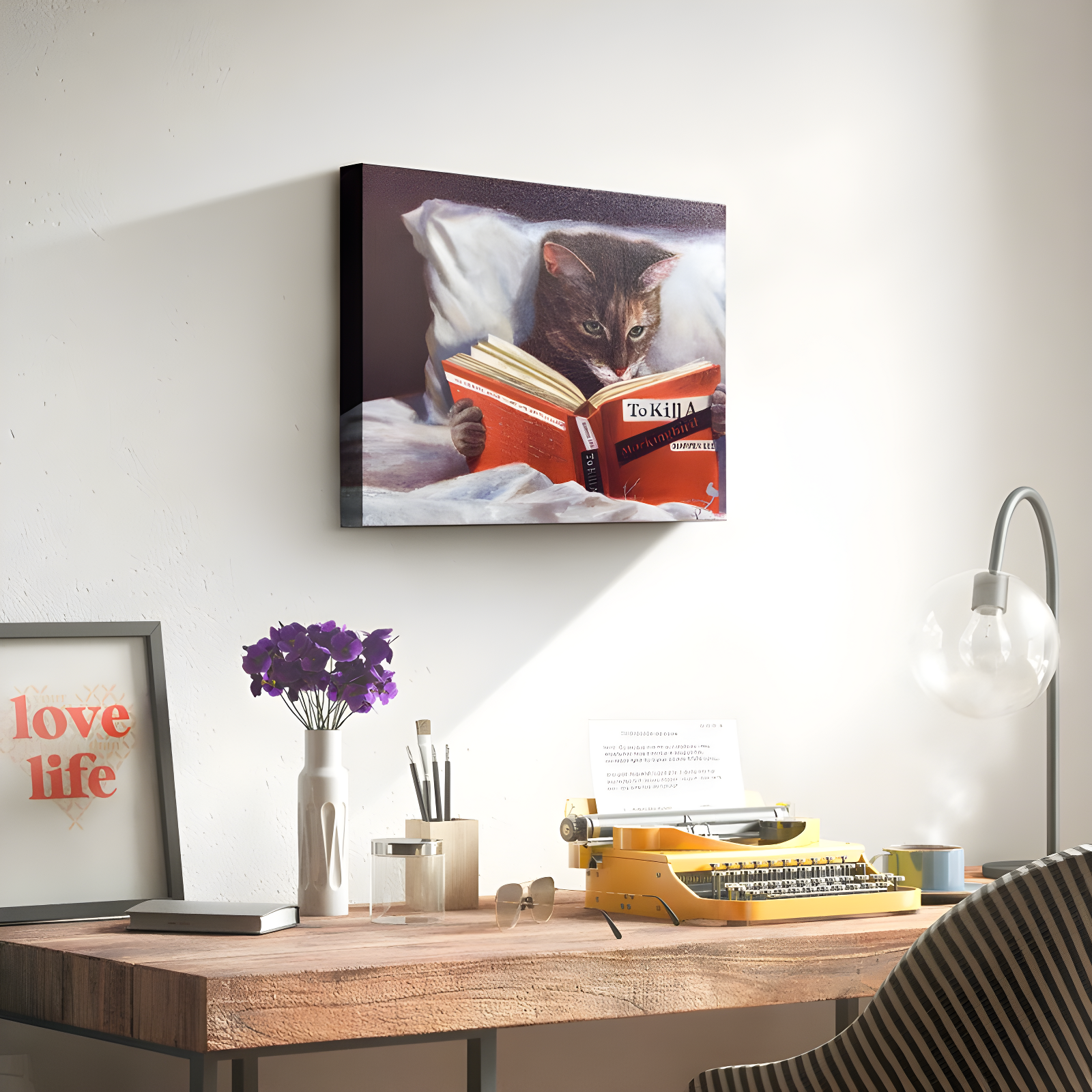 Winston Porter " Late Night Thriller " by Lucia Heffernan Painting Print