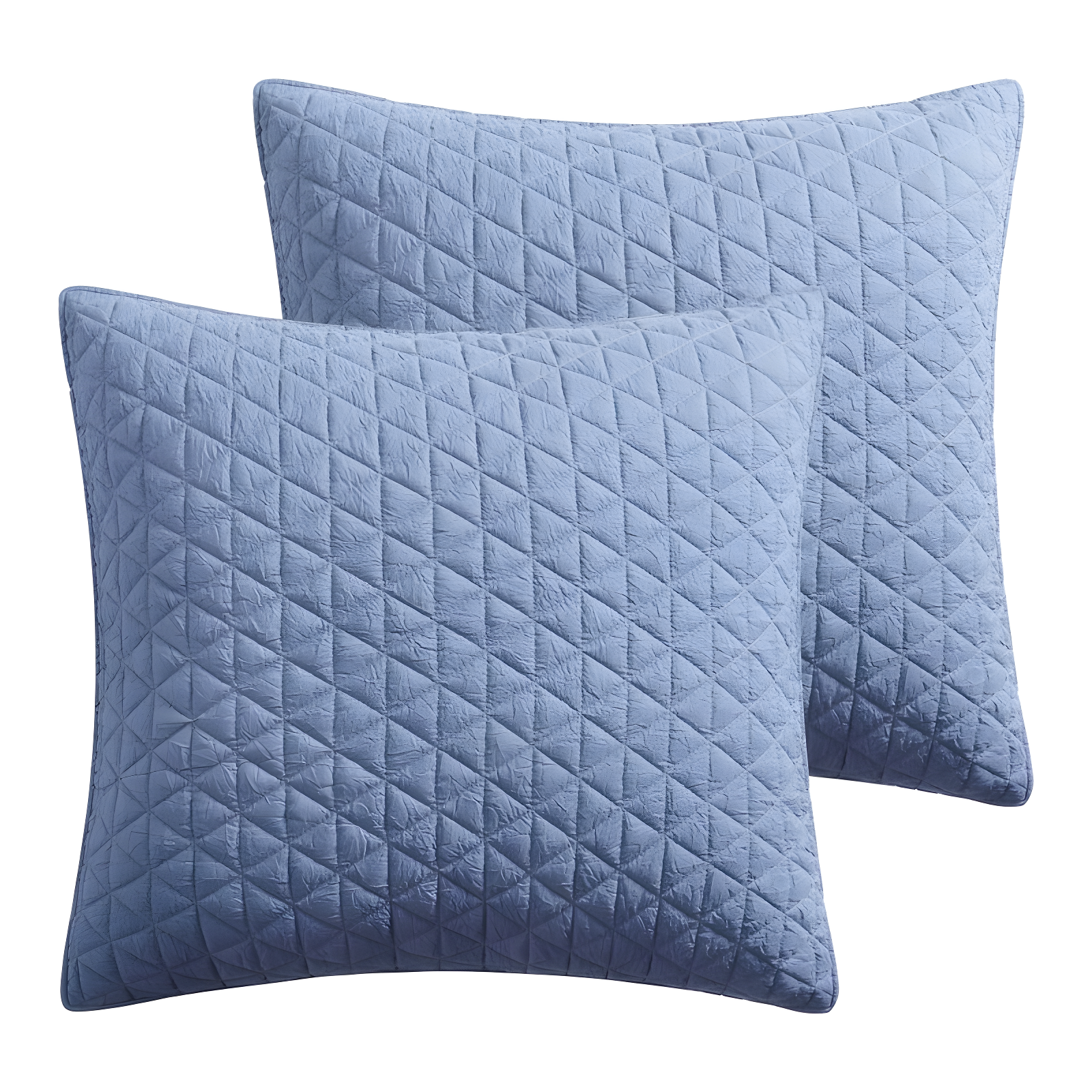 Rowan Blue Euro Sham 2pk - Levtex Home