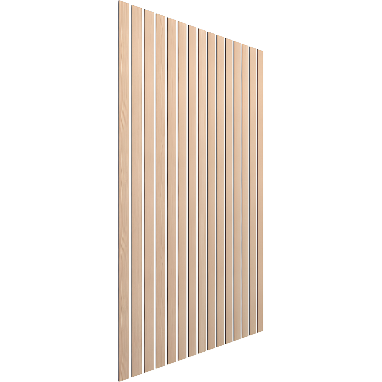Adjustable Wood Slat Wall Panel Kit
