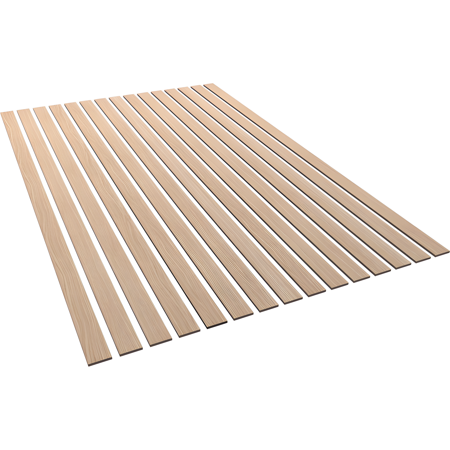 Adjustable Wood Slat Wall Panel Kit