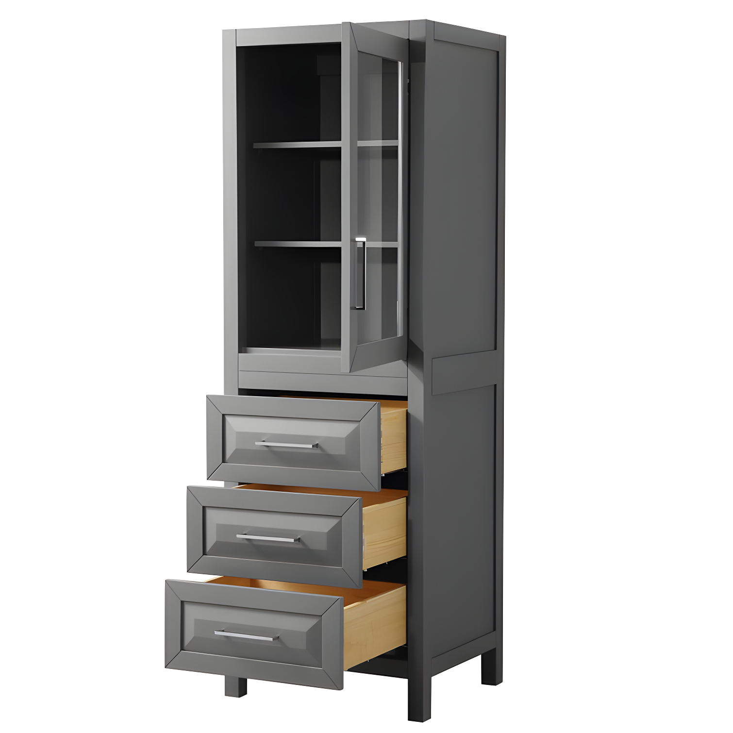 Daria Freestanding Linen Cabinet