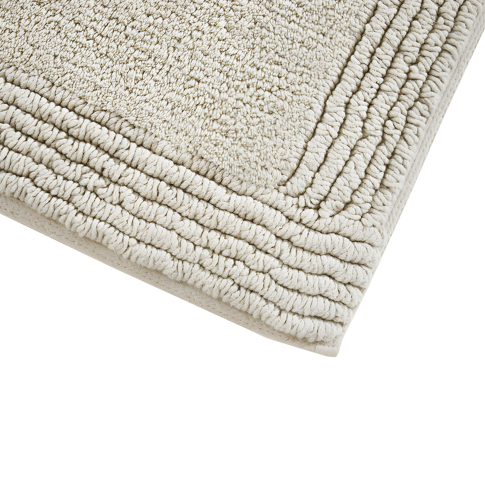 Splendor 100% Cotton Tufted 3000 GSM Reversible Bath Rug