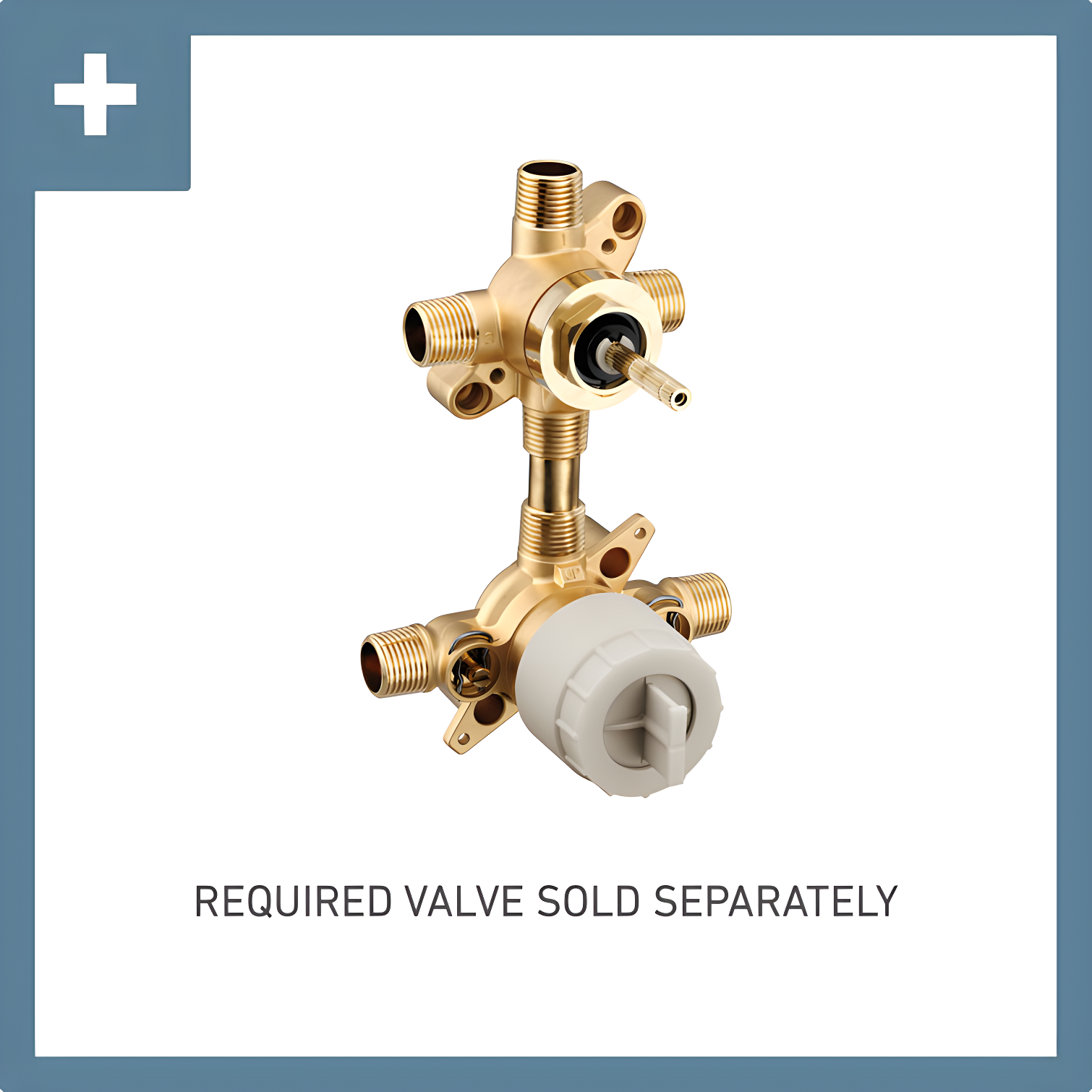 Align Three Function Thermostatic Shower Faucet Trim