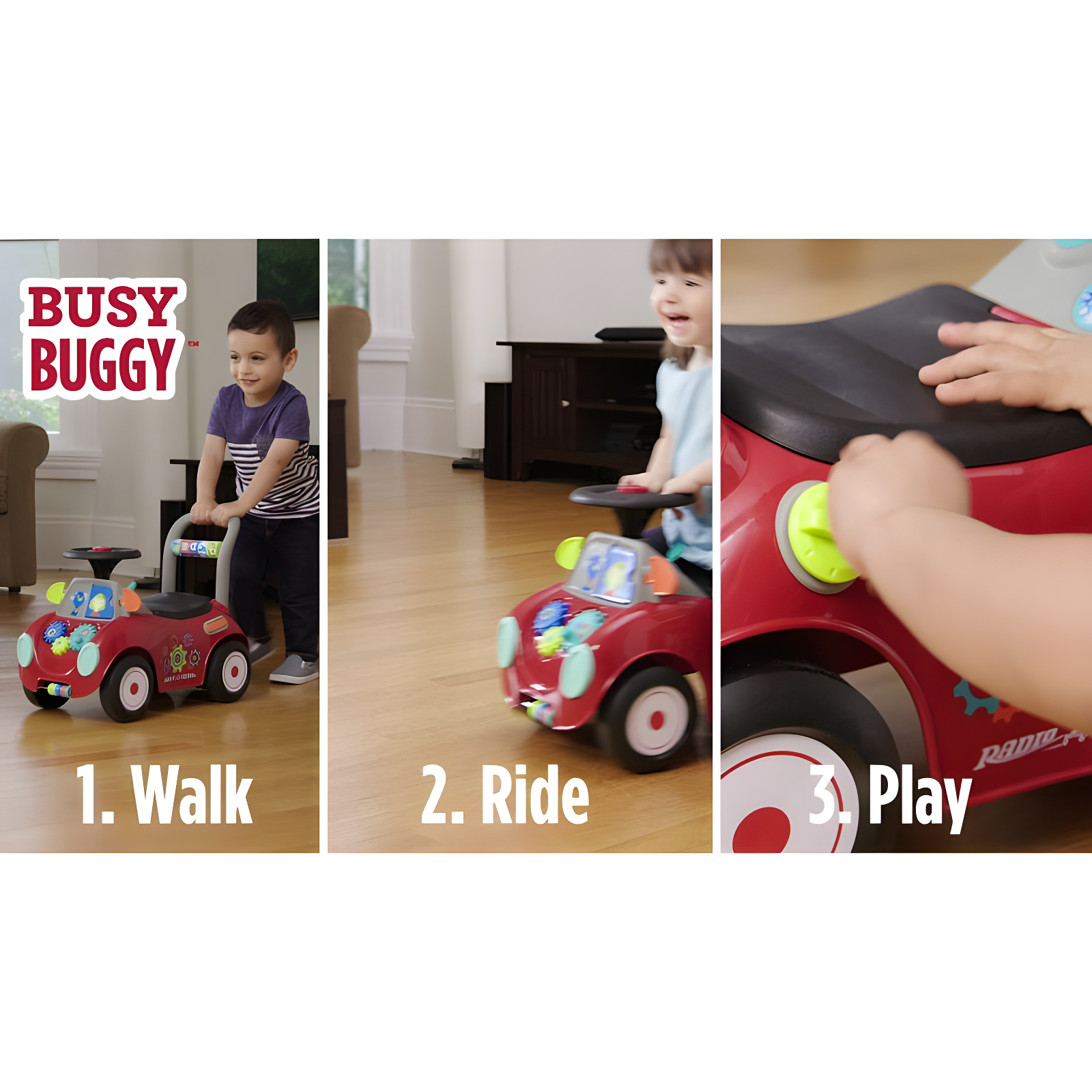 Radio Flyer Busy Buggy Ride-On