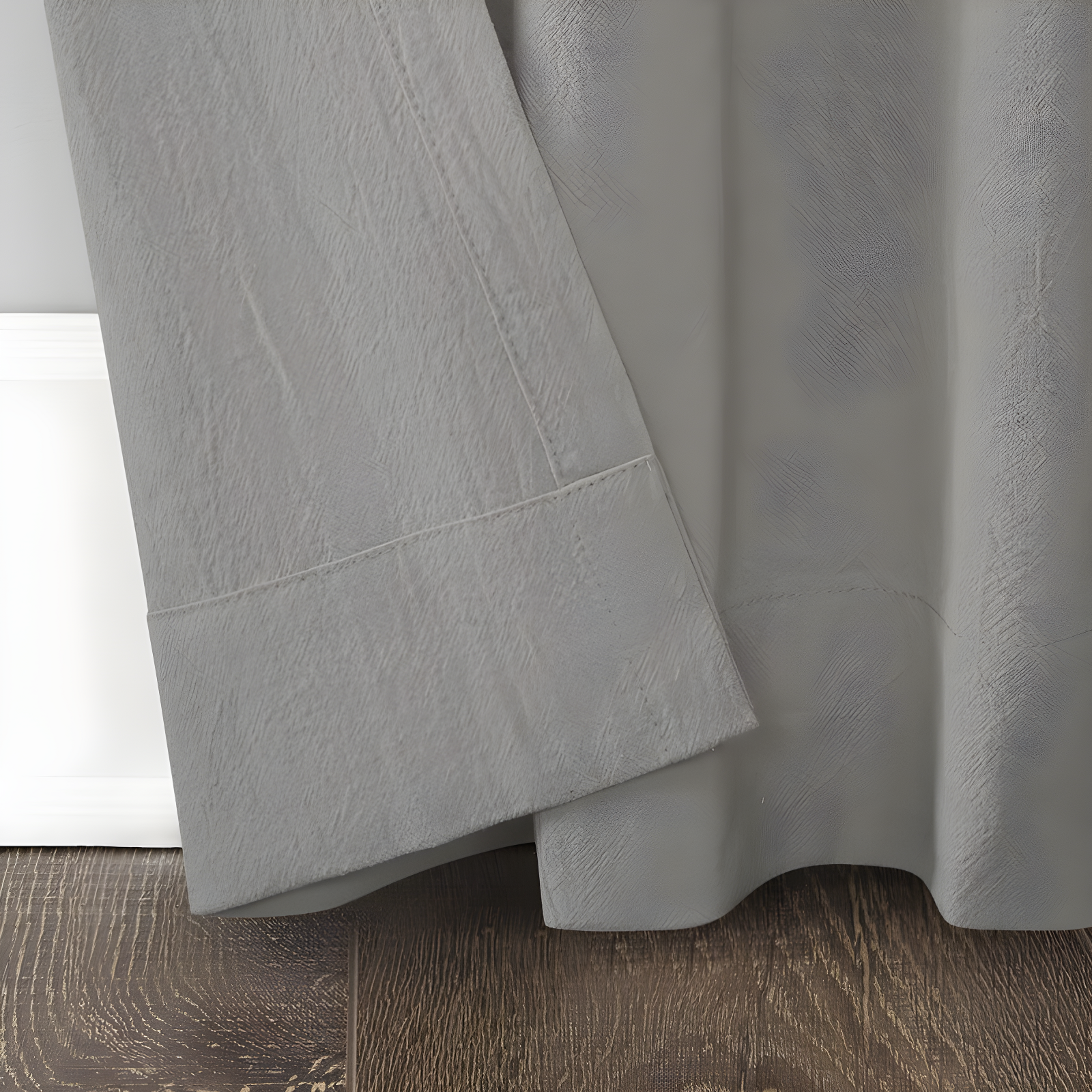 Archaeo Sarro Washed Cotton Semi-Sheer Tab Top Curtain Panel