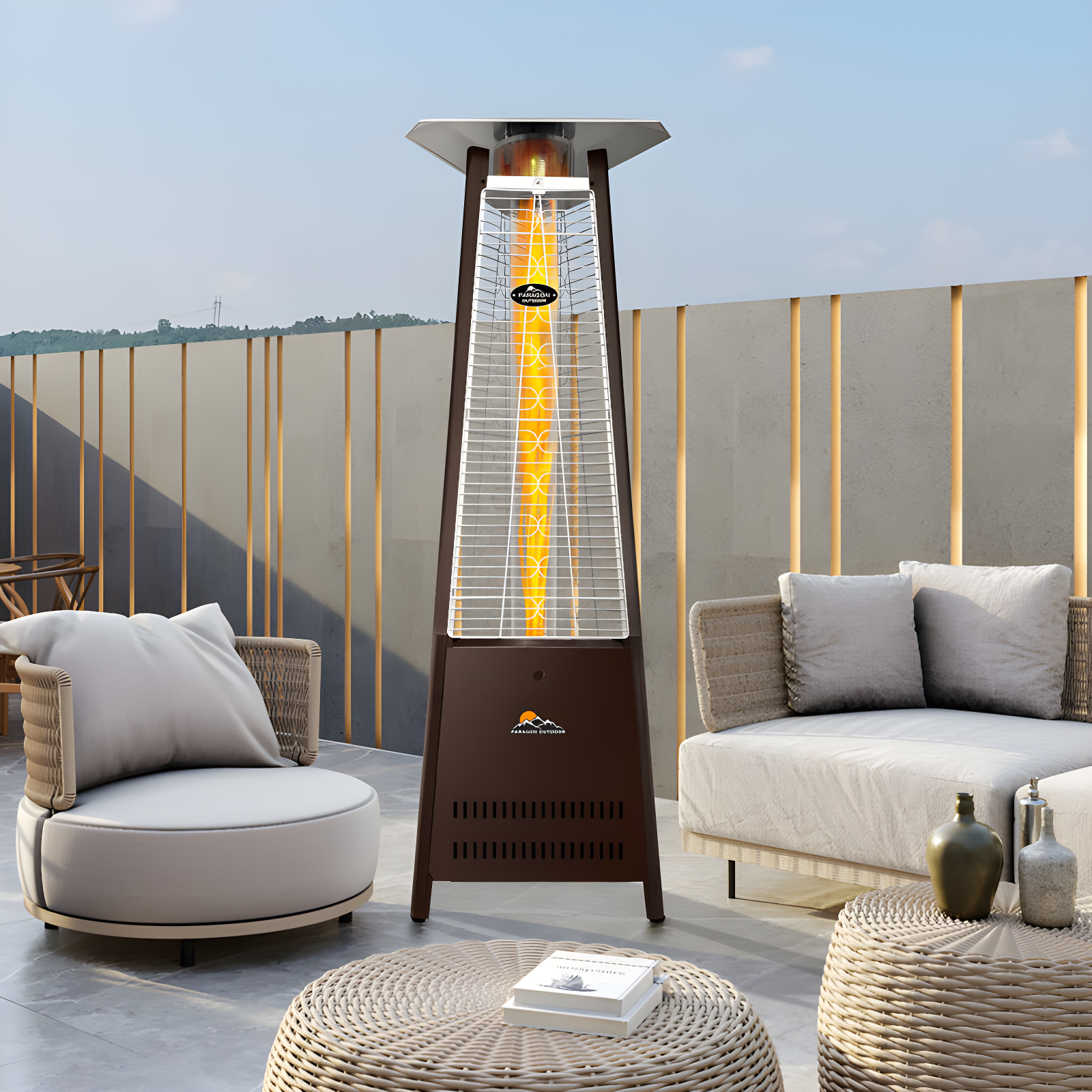 Paragon-Outdoor Inferno 42,000 BTU Propane Standing Patio Heater