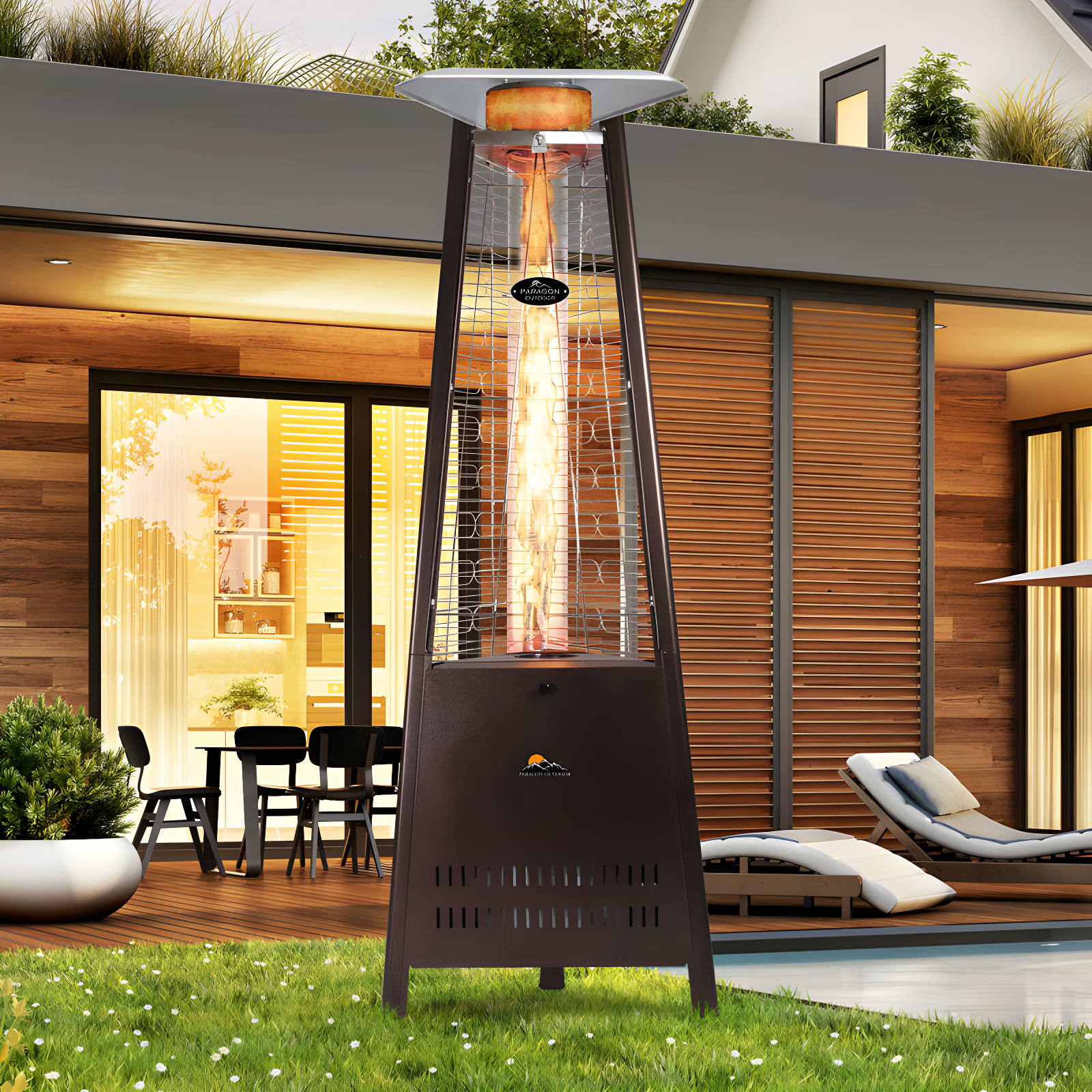 Paragon-Outdoor Inferno 42,000 BTU Propane Standing Patio Heater