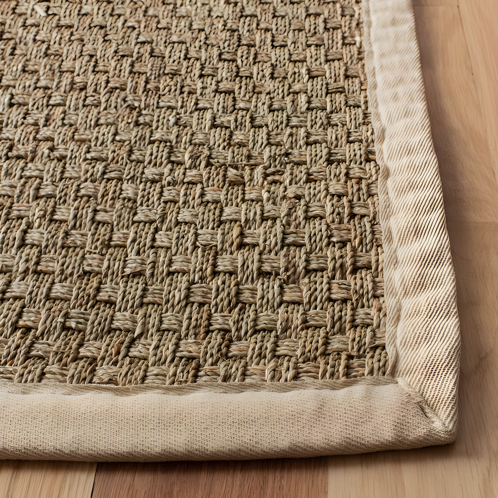 Natural Fiber NF114 Power Loomed Area Rug - Natural/Ivory - 5'x8' - Safavieh.
