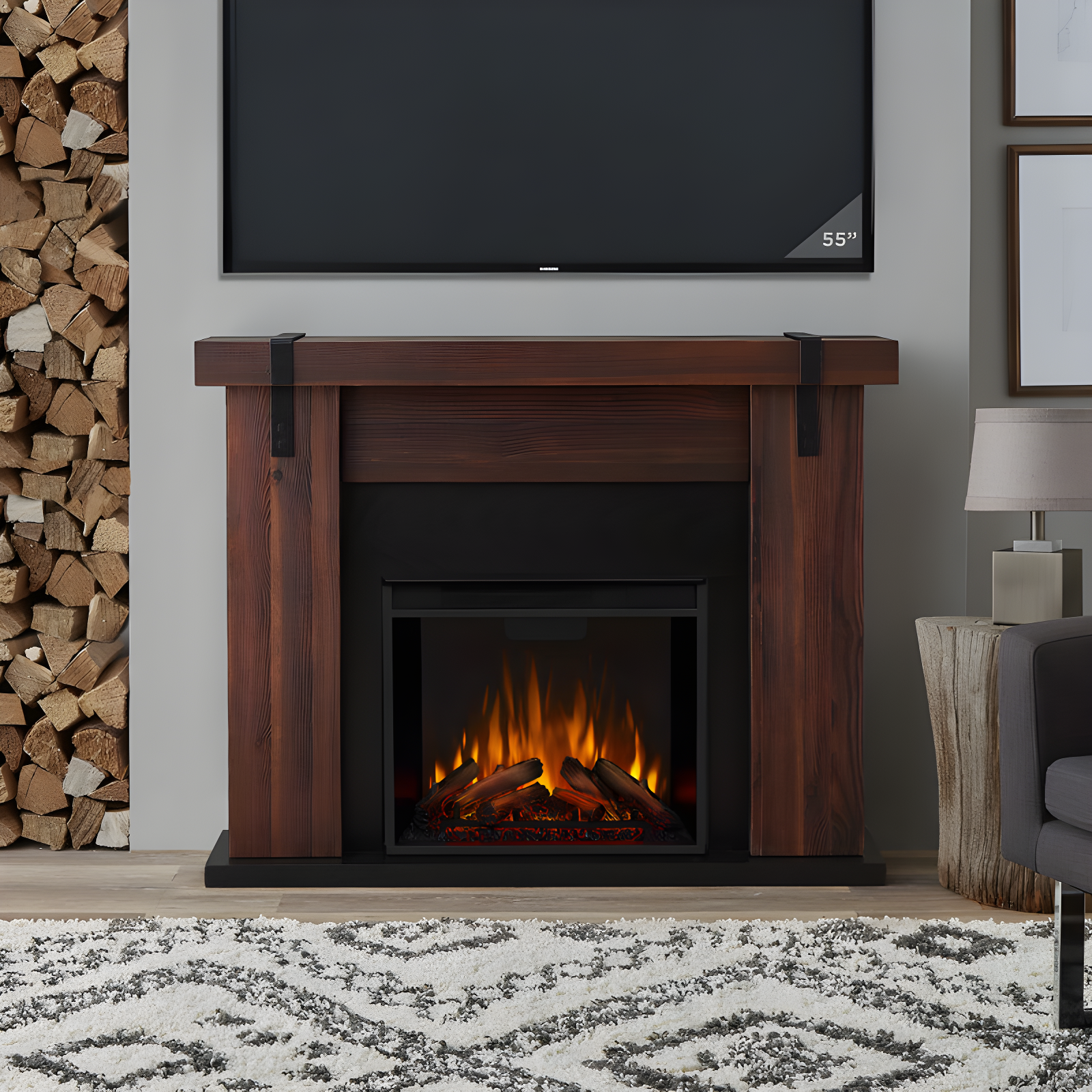 Real Flame Aspen 49" Electric Fireplace by Real Flame