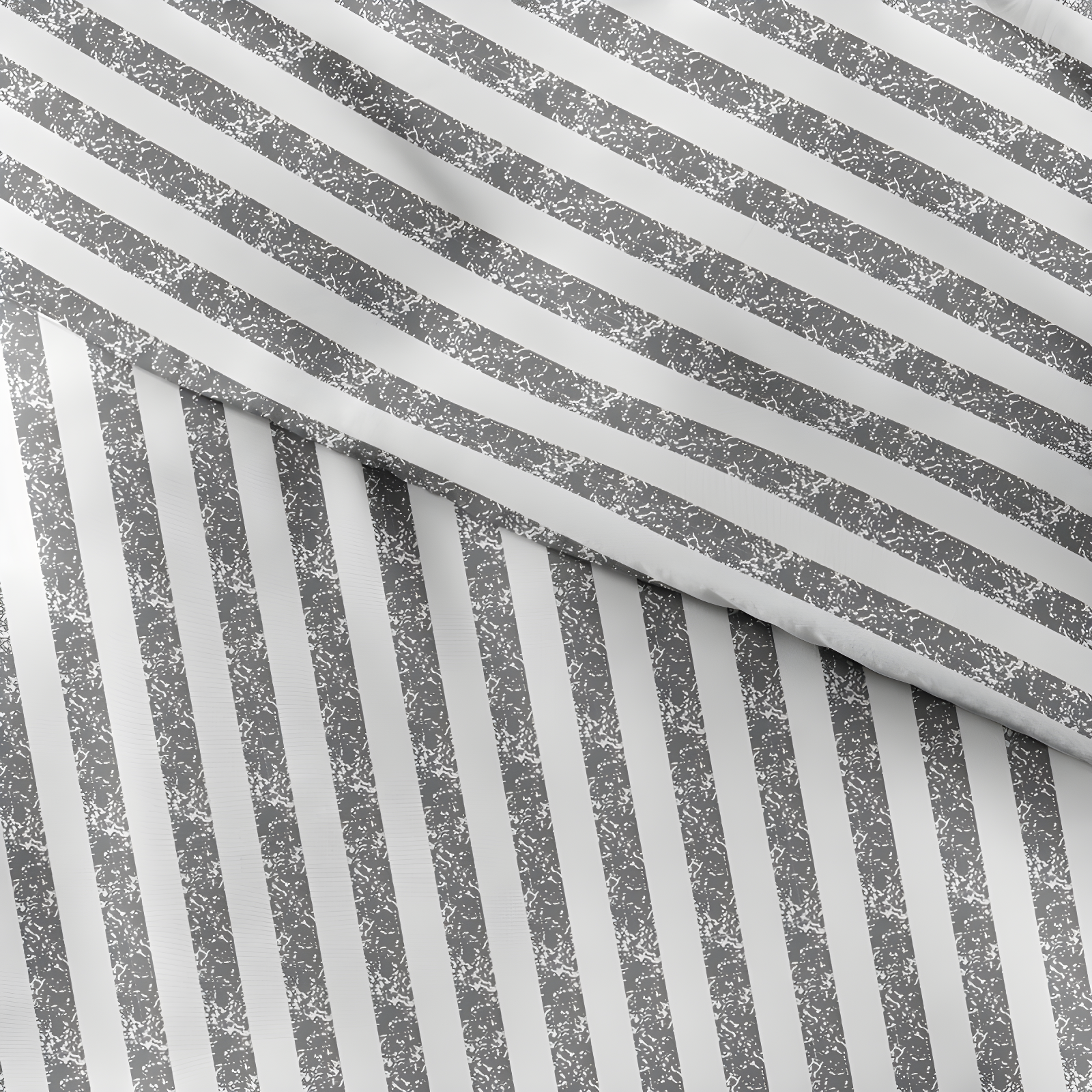 Becky Cameron 3 Piece Rugged Stripe Pattern Duvet Cover Set