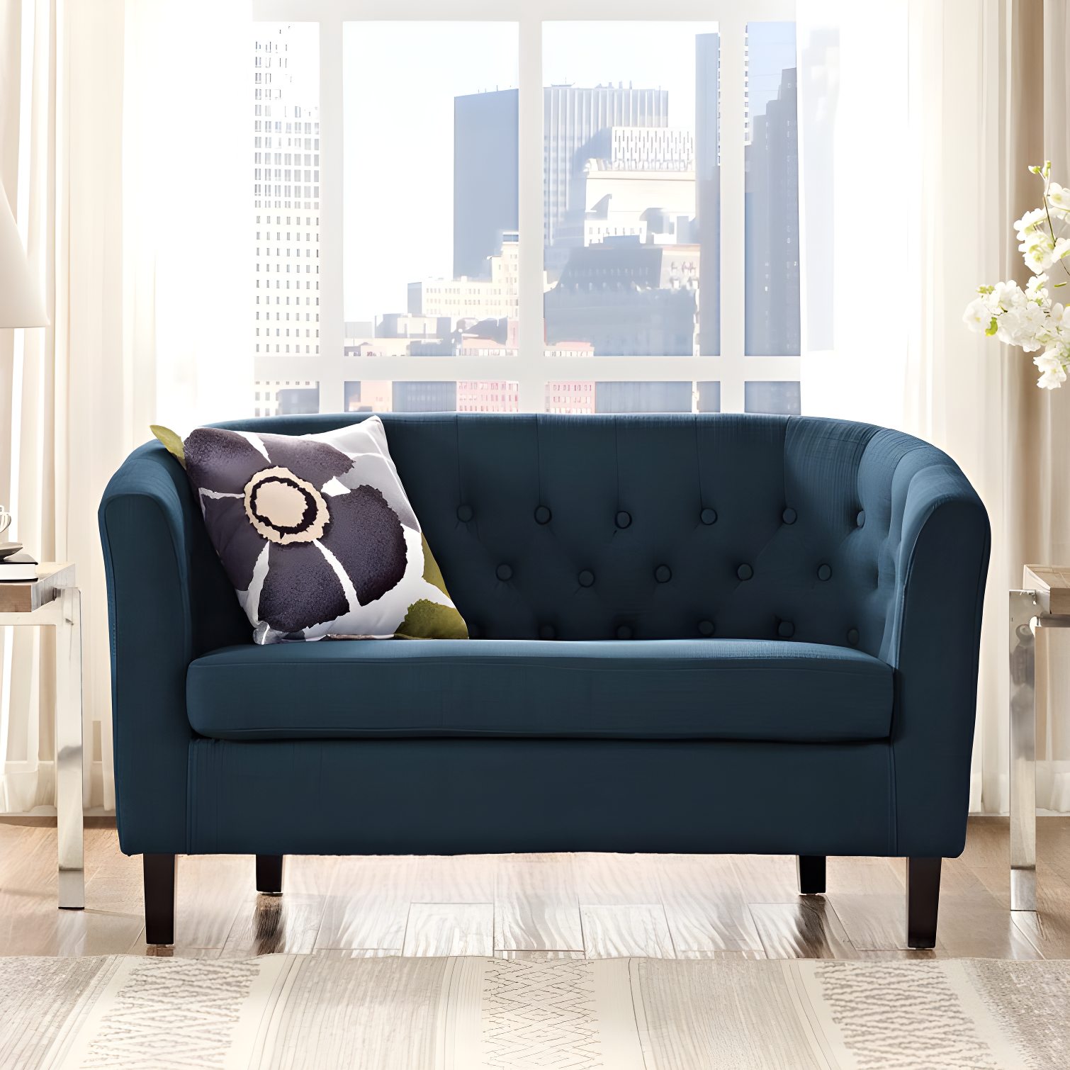 Modway Prospect Upholstered Fabric Loveseat