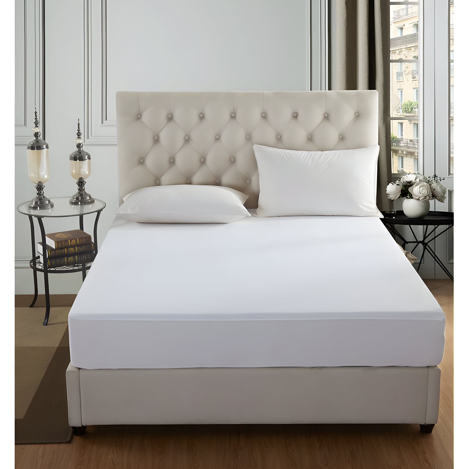 Waterproof Fitted Mattress Protector Mattress Protector Case Pack