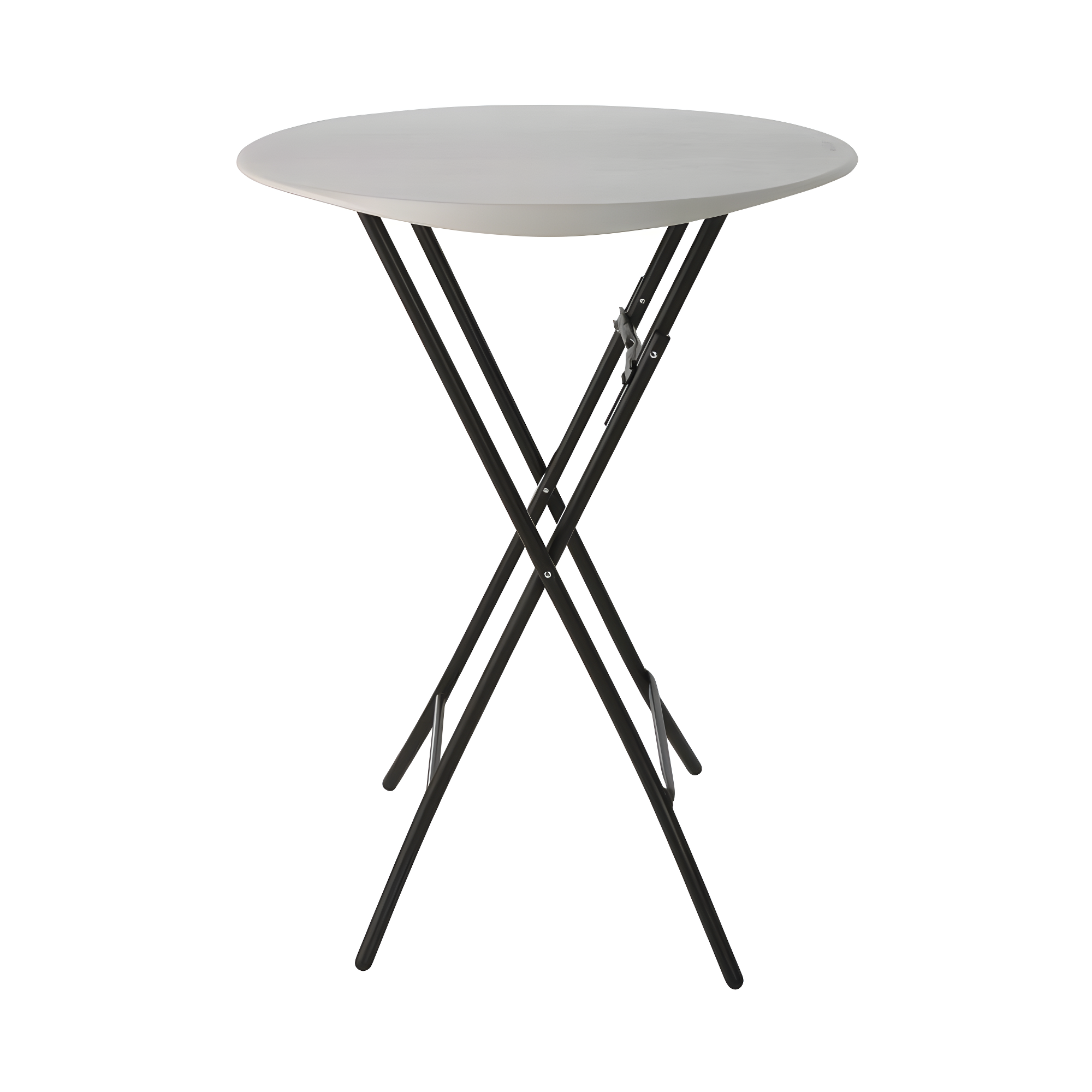 Lifetime 33 inch Round Bistro Table, Indoor/Outdoor Light Commercial, Almond (80362)
