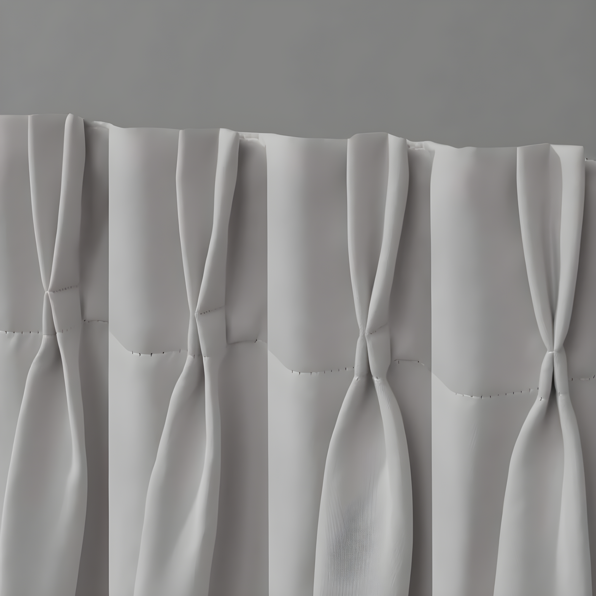 Exclusive Home Sateen Twill Woven Room Darkening Blackout Pinch Pleat/Hidden Tab Top Curtain Panel Pair, 63" Length, Silver